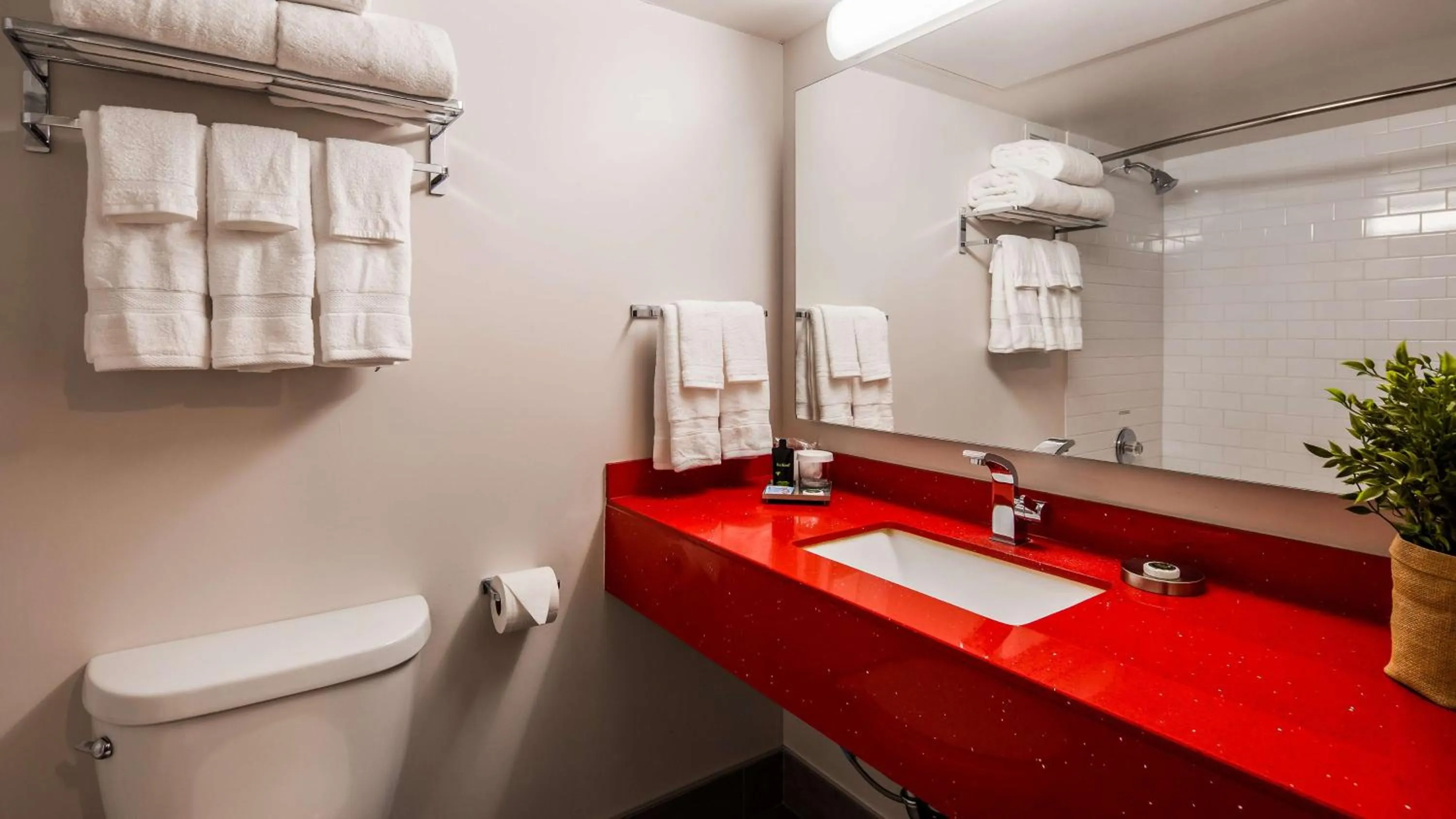 Bathroom in The Rushmore Hotel & Suites; BW Premier Collection
