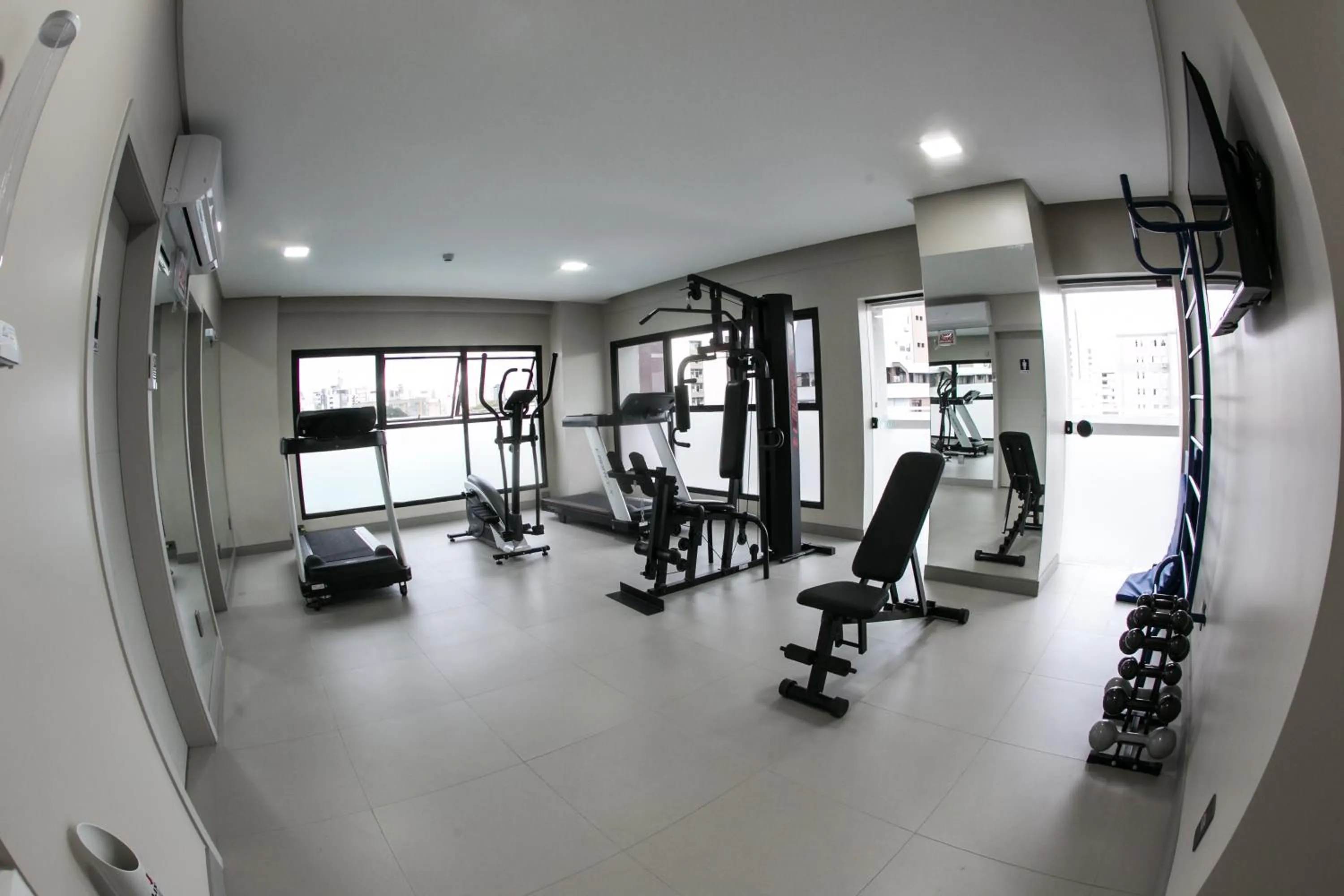 Fitness centre/facilities in Tri Hotel Premium Criciúma