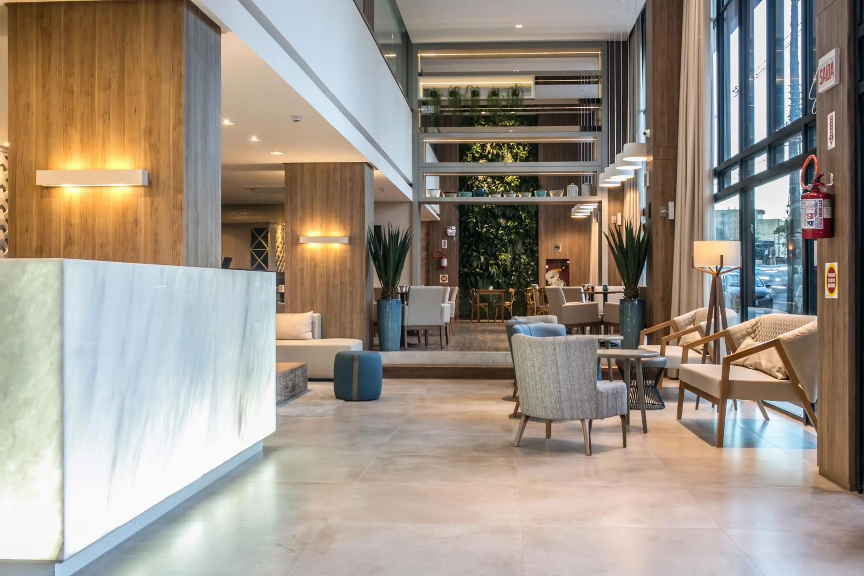 Facade/entrance in Tri Hotel Premium Criciúma