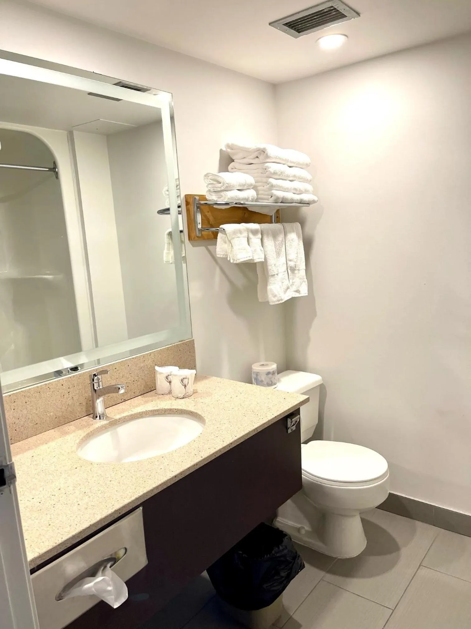 Bathroom in Auberge de la Gare