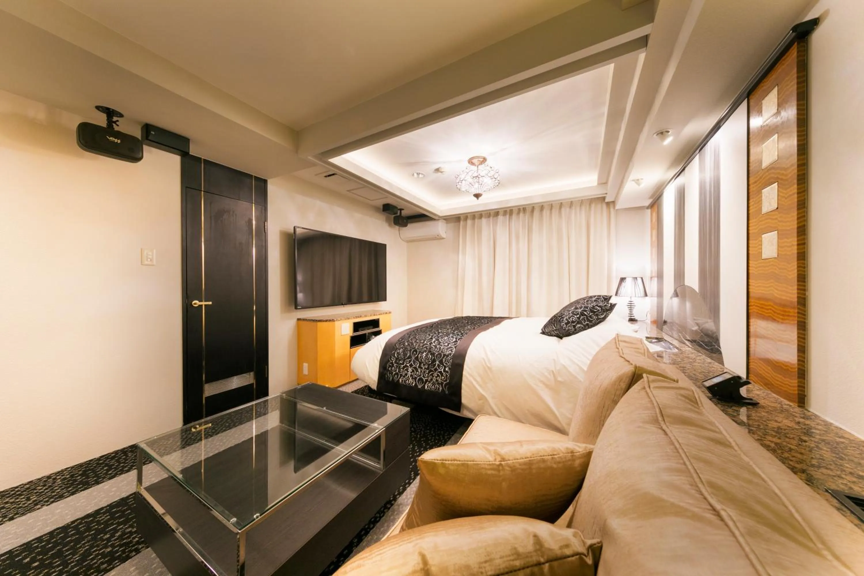 Bed in Hotel Eldia Modern Kobe(Adult Only)