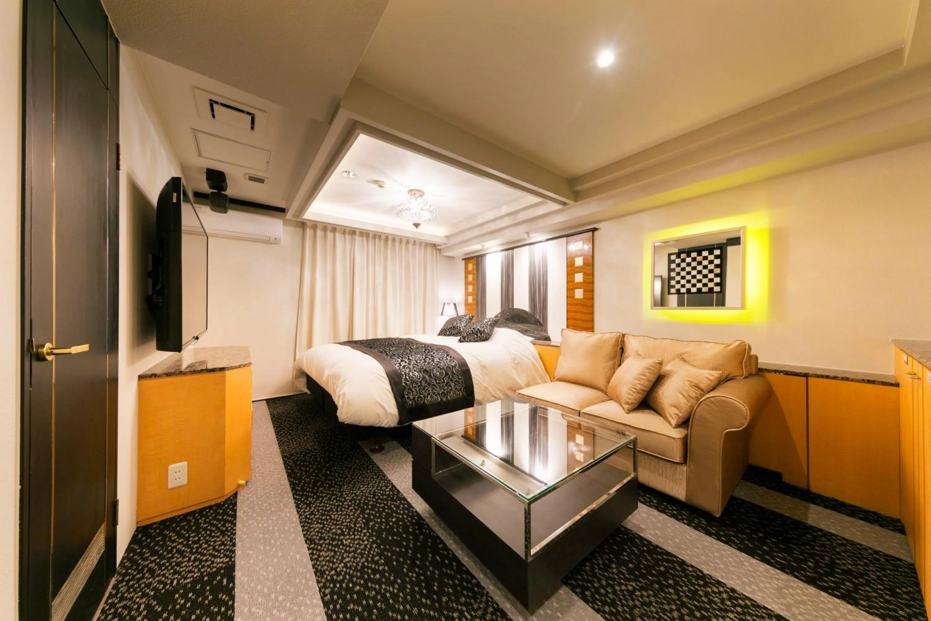 Bed in Hotel Eldia Modern Kobe(Adult Only)