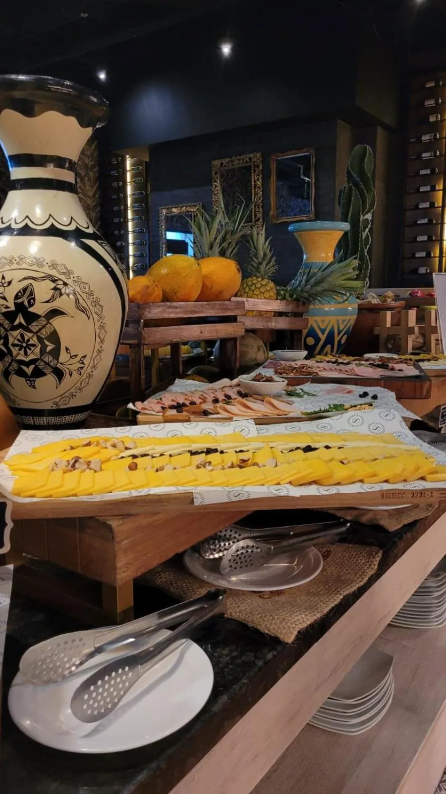 Buffet breakfast in Sheraton Bogotá Hotel