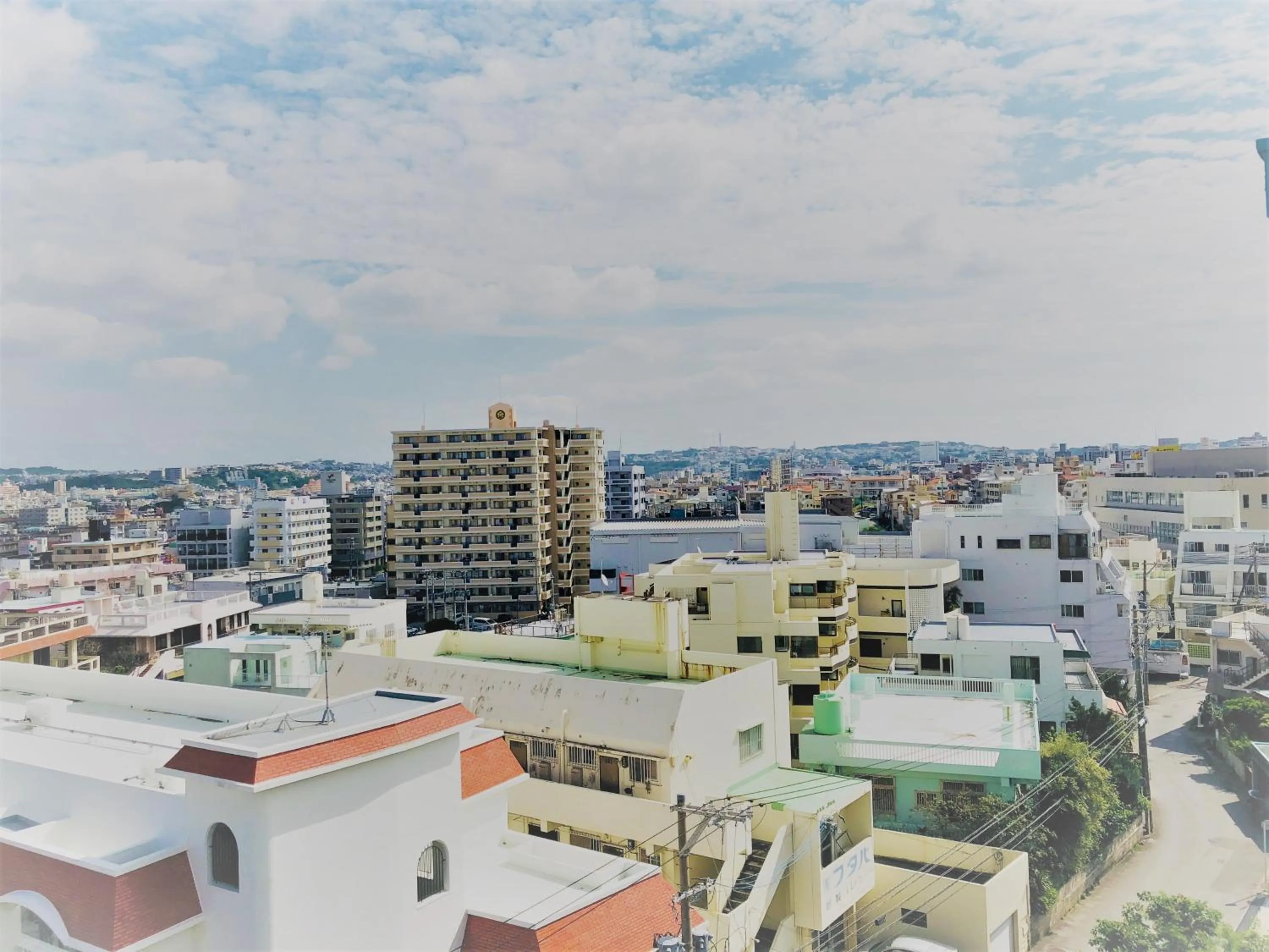 Off site in Sunset Hills Inn Naha