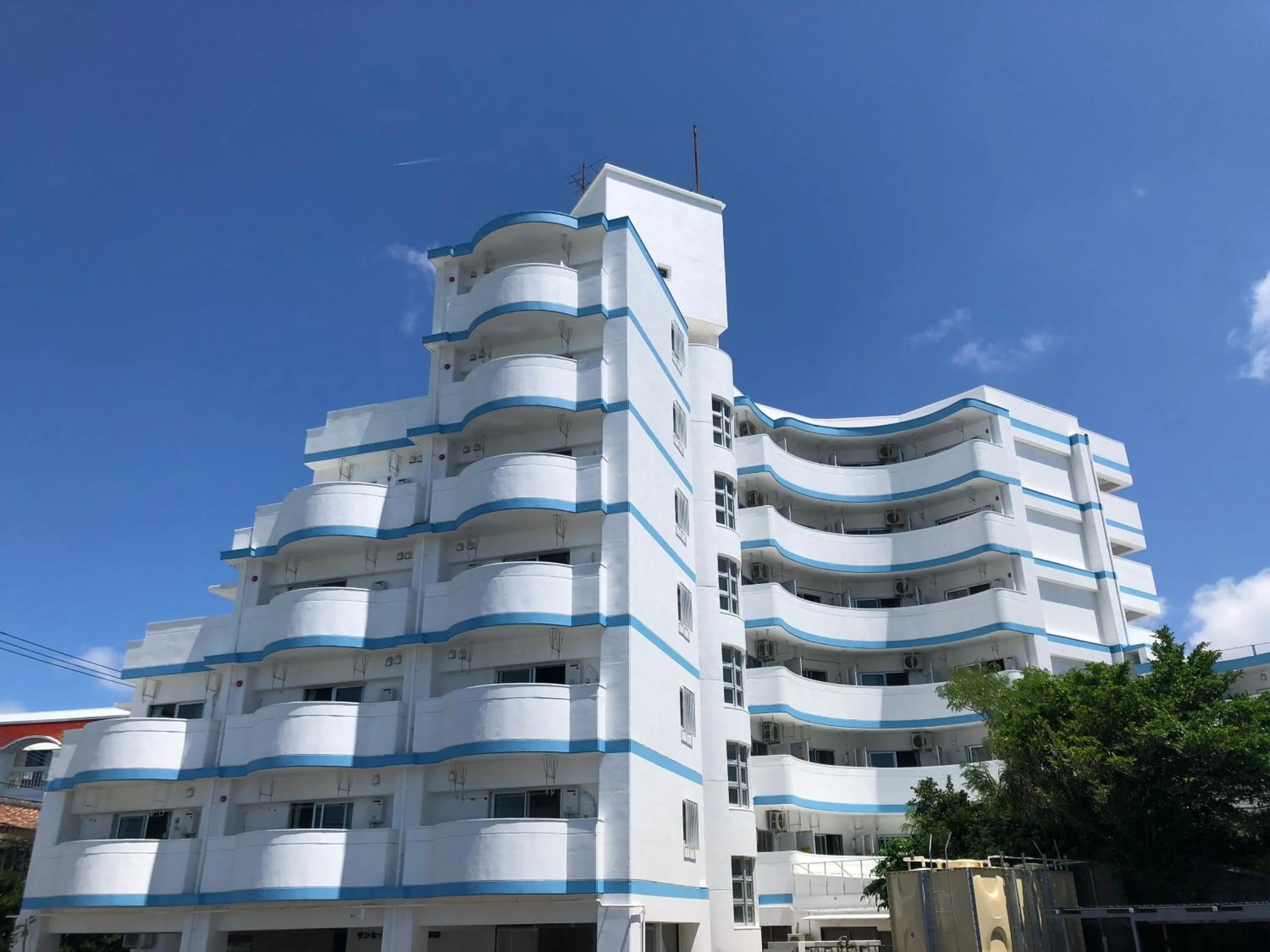 Property building in Sunset Hills Inn Naha