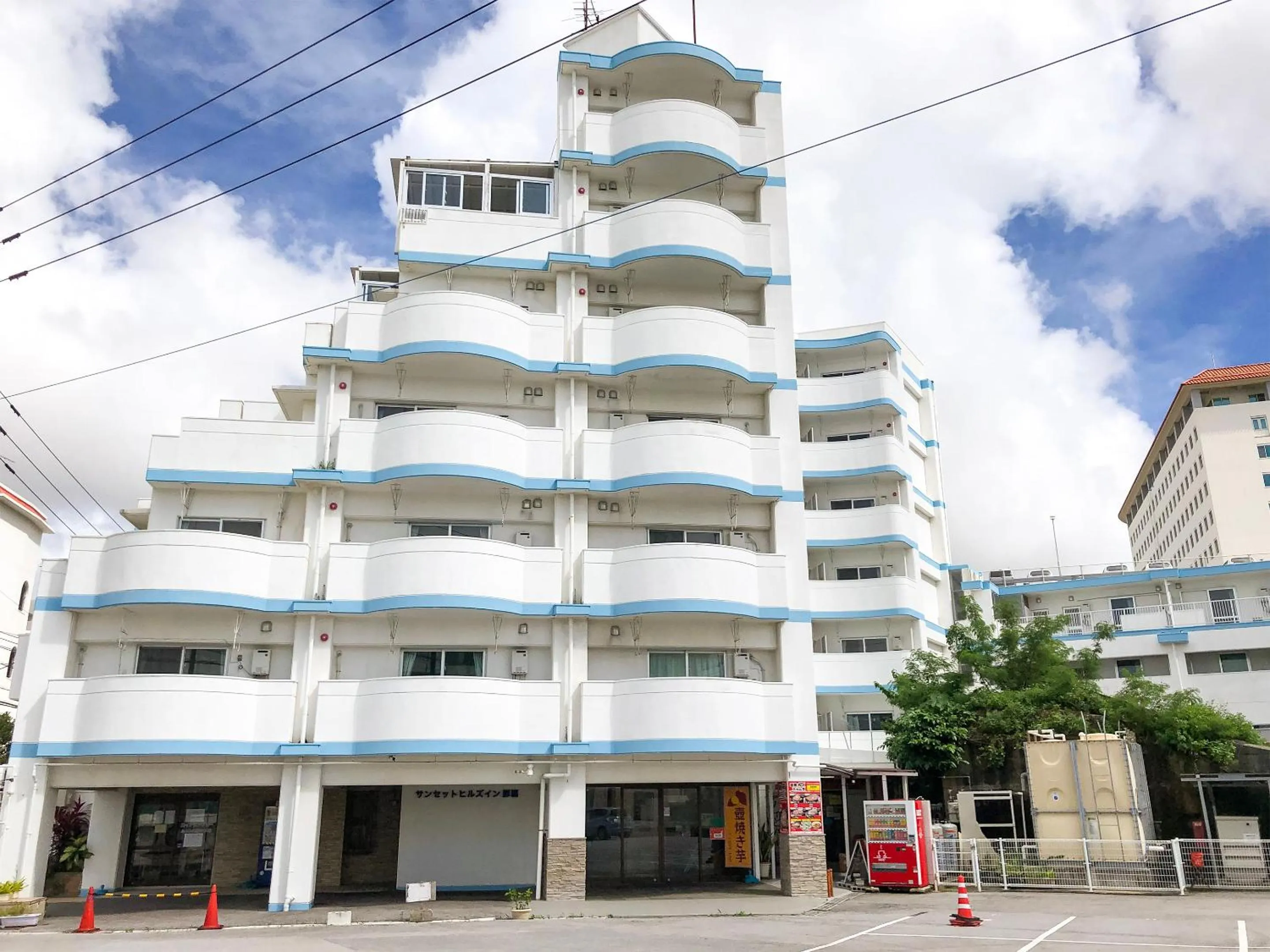 Property building in Sunset Hills Inn Naha