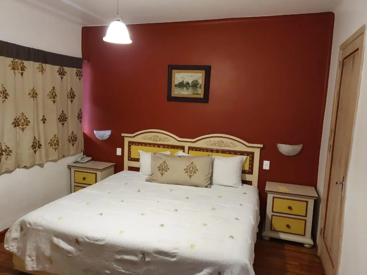 Bed in Hotel Residencia Polanco