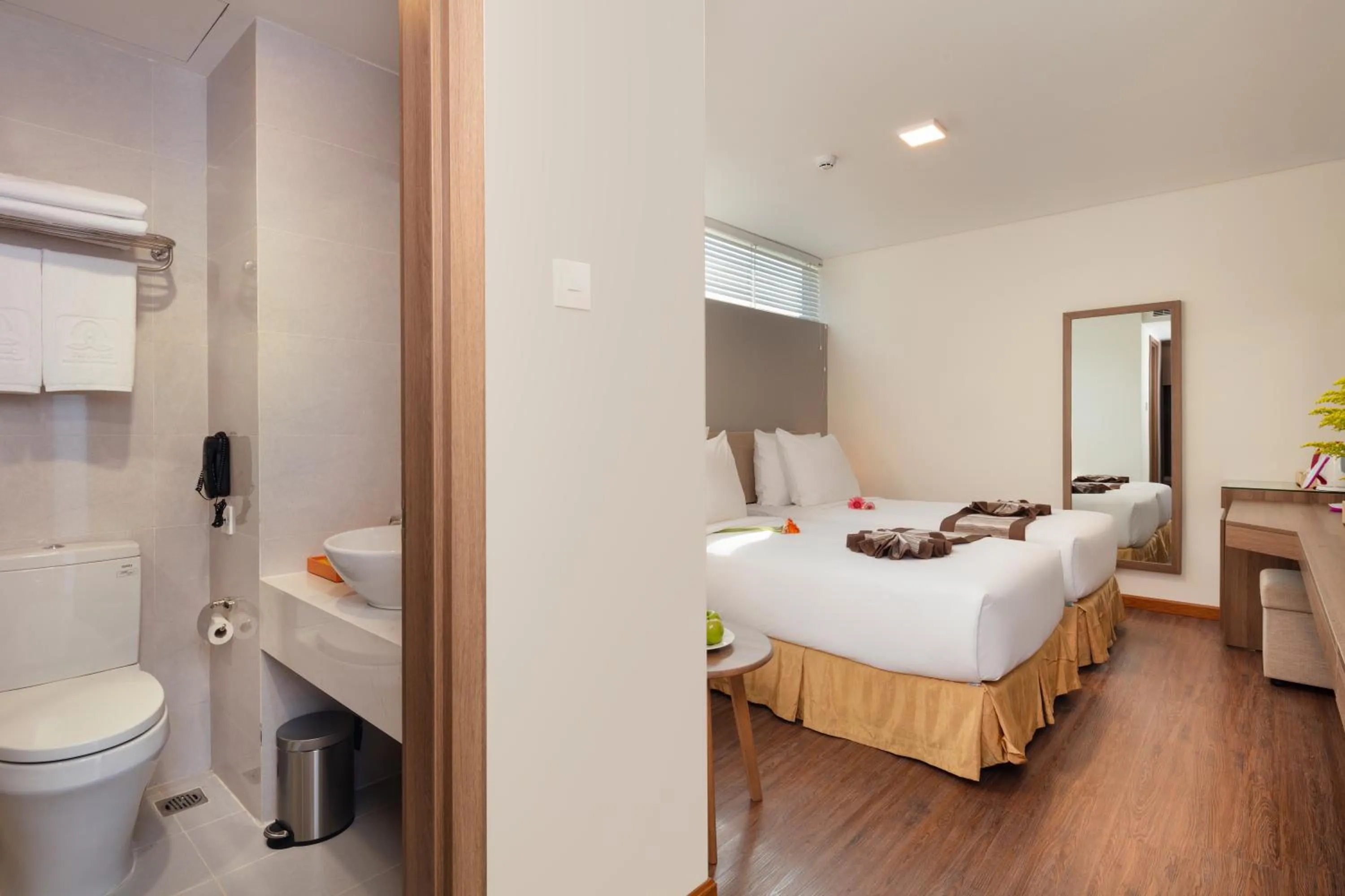 Toilet, Bed in Libra Hotel Nha Trang