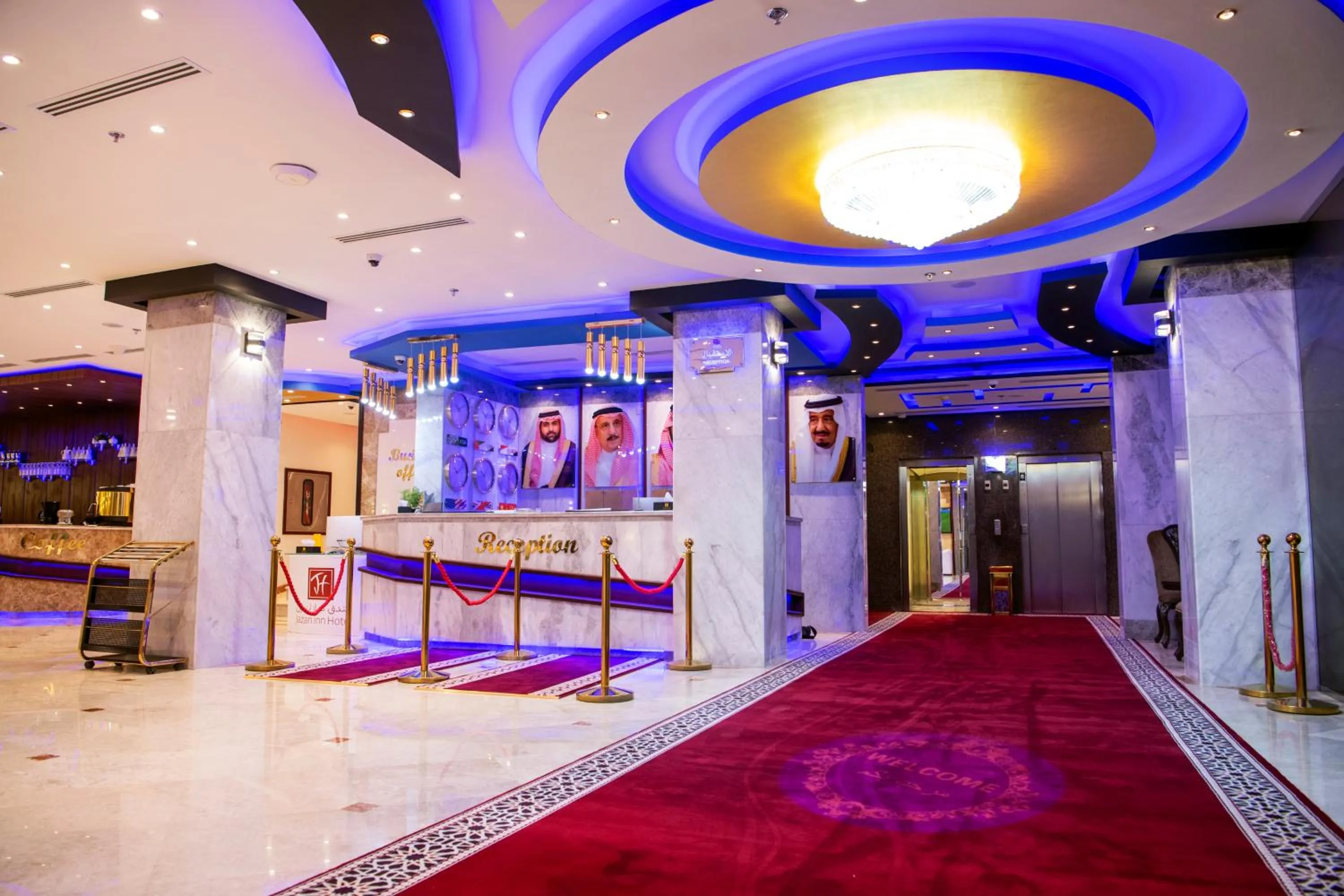 Lobby or reception in Jazan Inn Hotel
