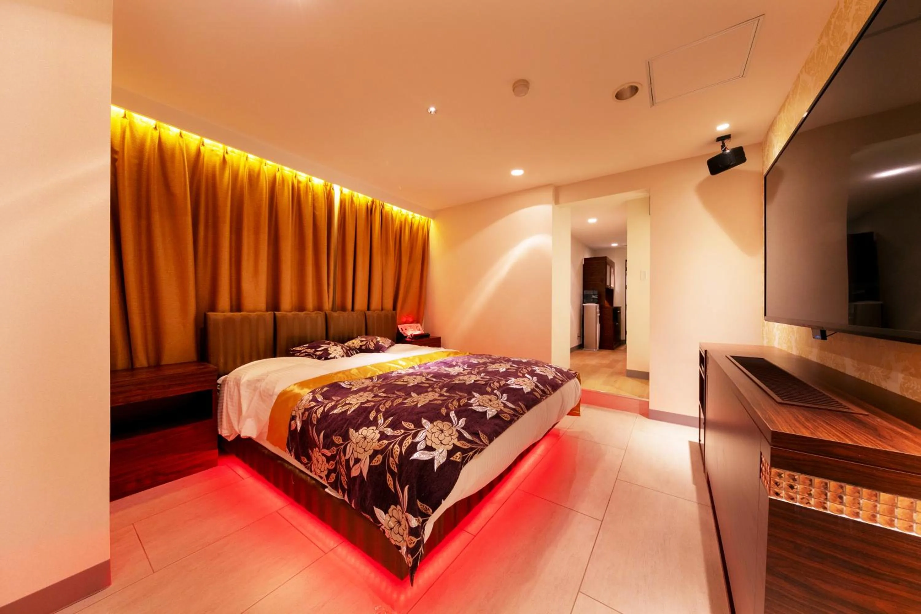 Bed in i RESORT ARTIA Luxury Gifu (Adult Only)