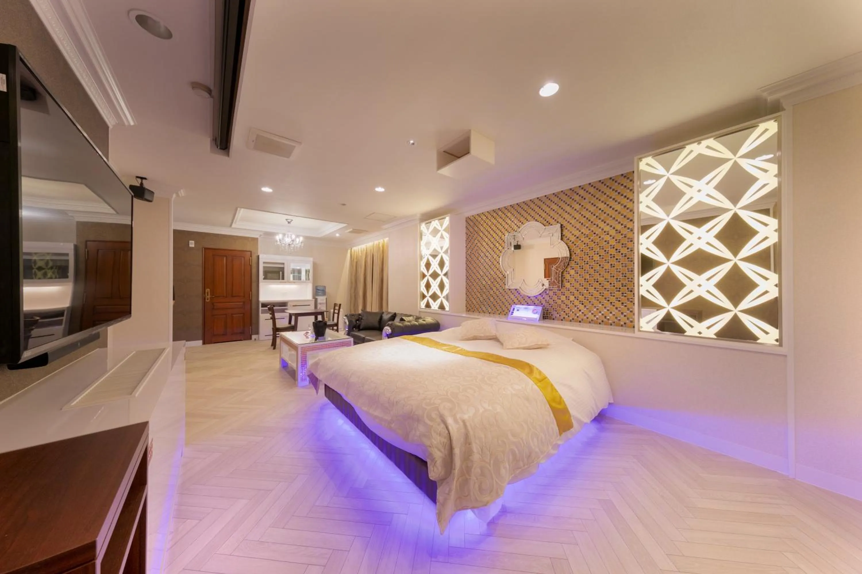 Bed in i RESORT ARTIA Luxury Gifu (Adult Only)