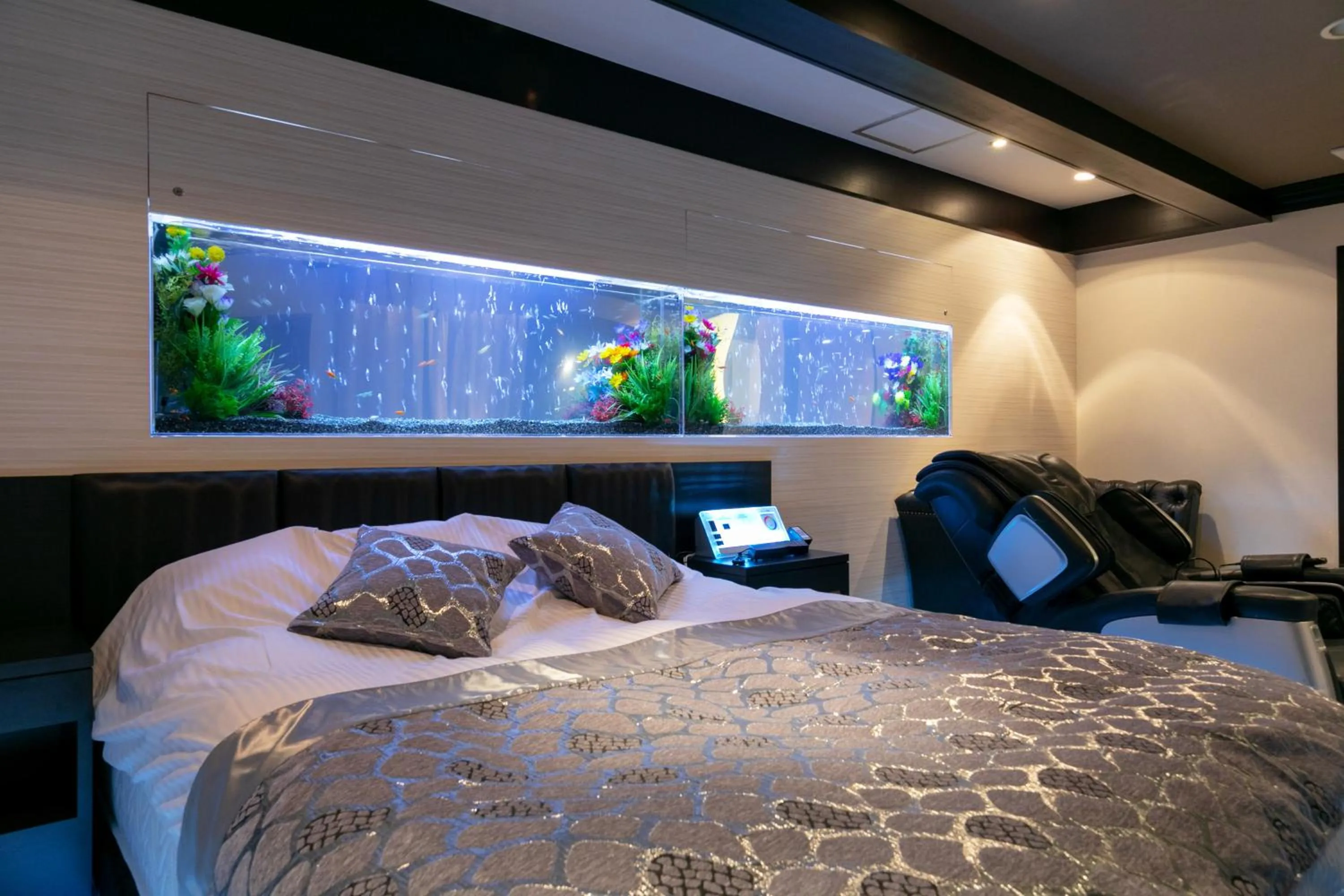 Bed in i RESORT ARTIA Luxury Gifu (Adult Only)