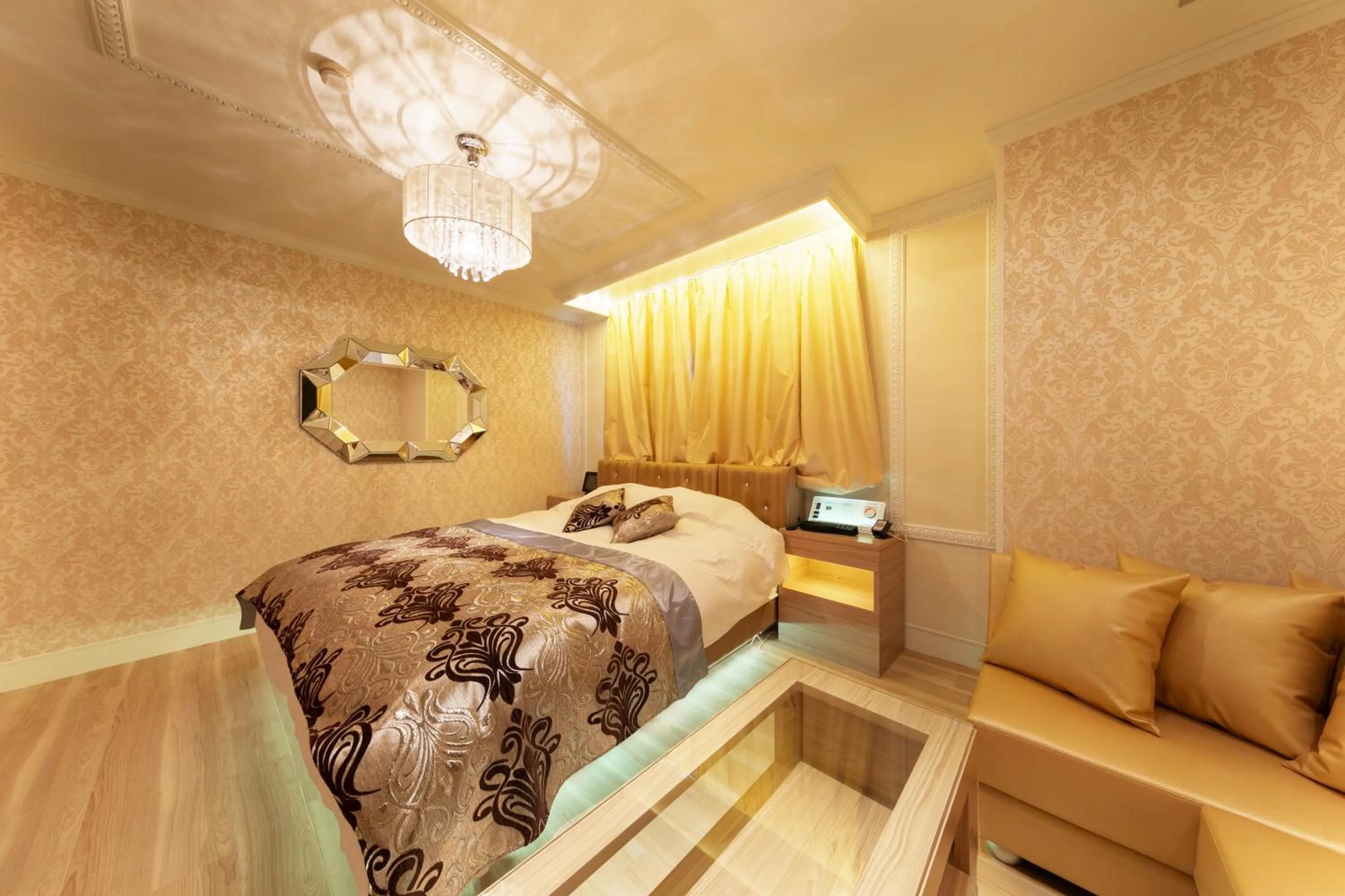 Bed in i RESORT ARTIA Luxury Gifu (Adult Only)