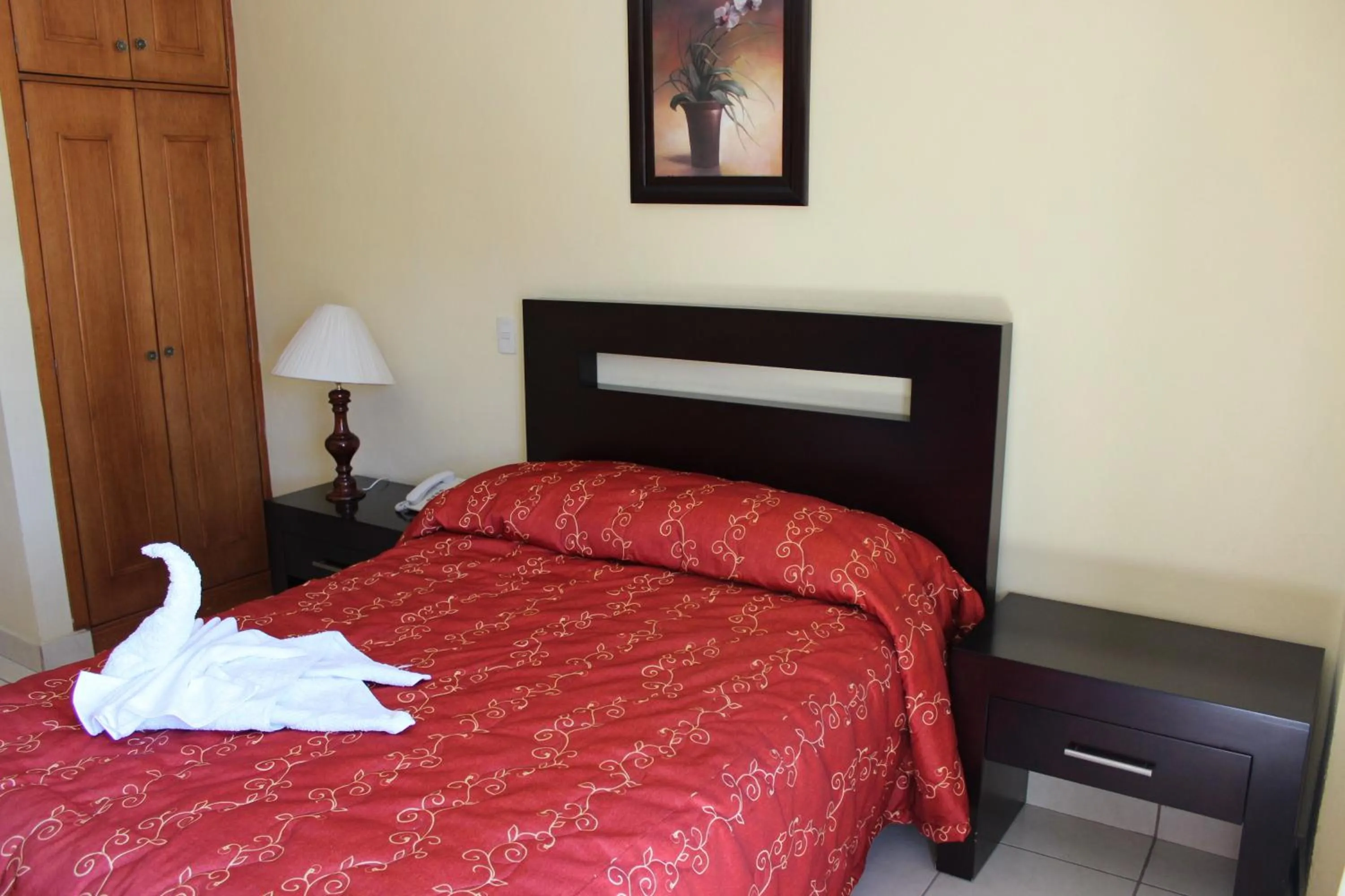 Bed in Hotel Conquistadores