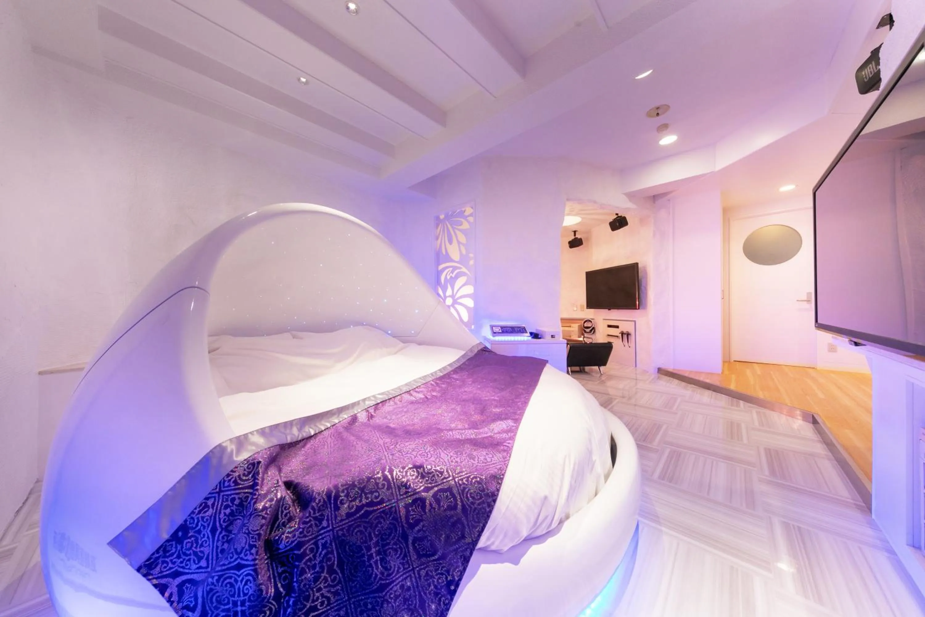 Bed in Hotel Eldia Yamanashi (Adult Only)