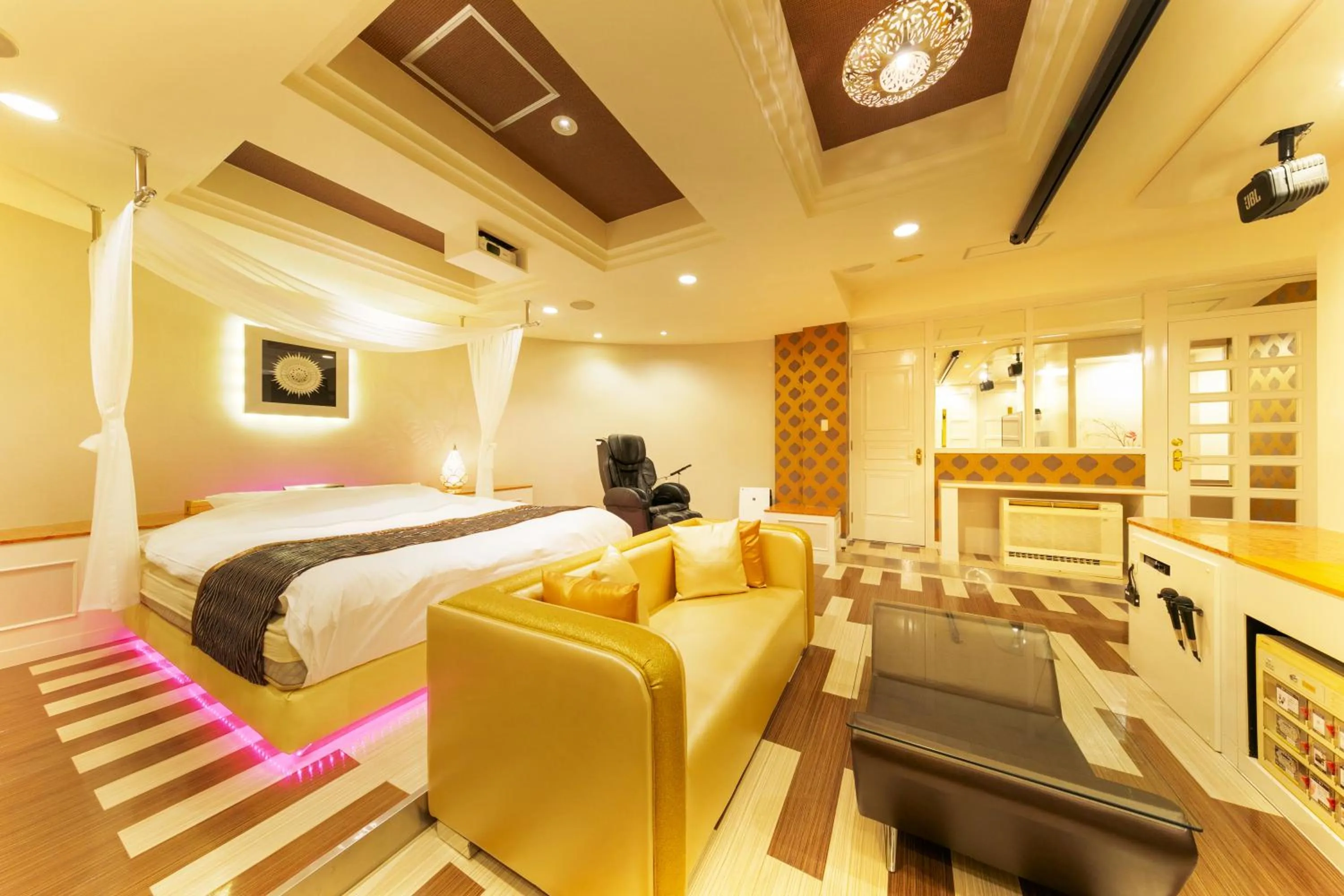 Bed in Hotel Eldia Yamanashi (Adult Only)