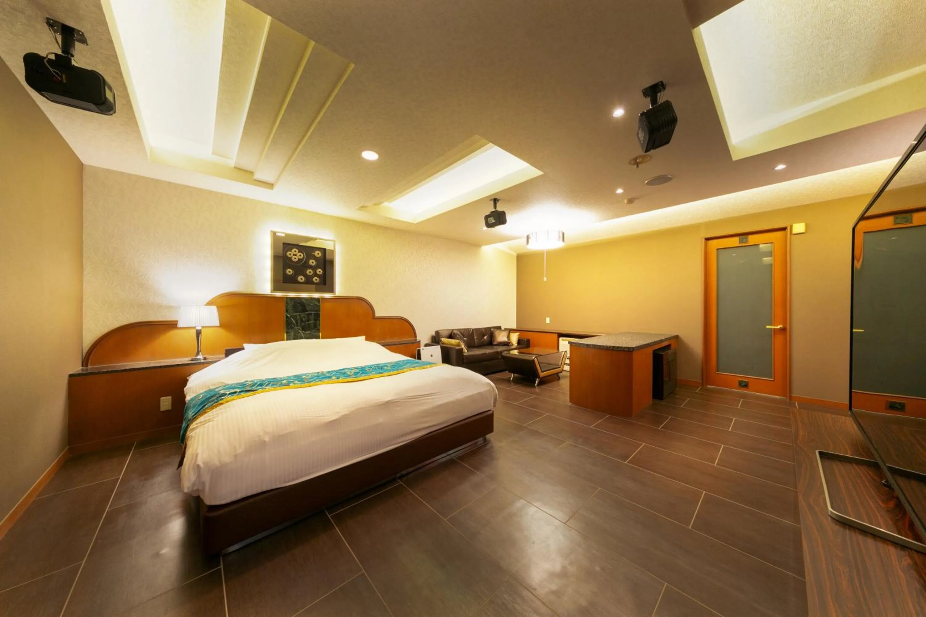 Bed in Hotel Eldia Yamanashi (Adult Only)