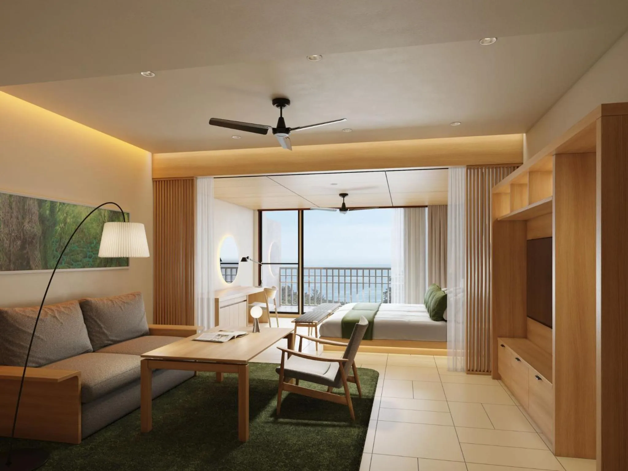 Living room in Sankara Hotel & Spa Yakushima