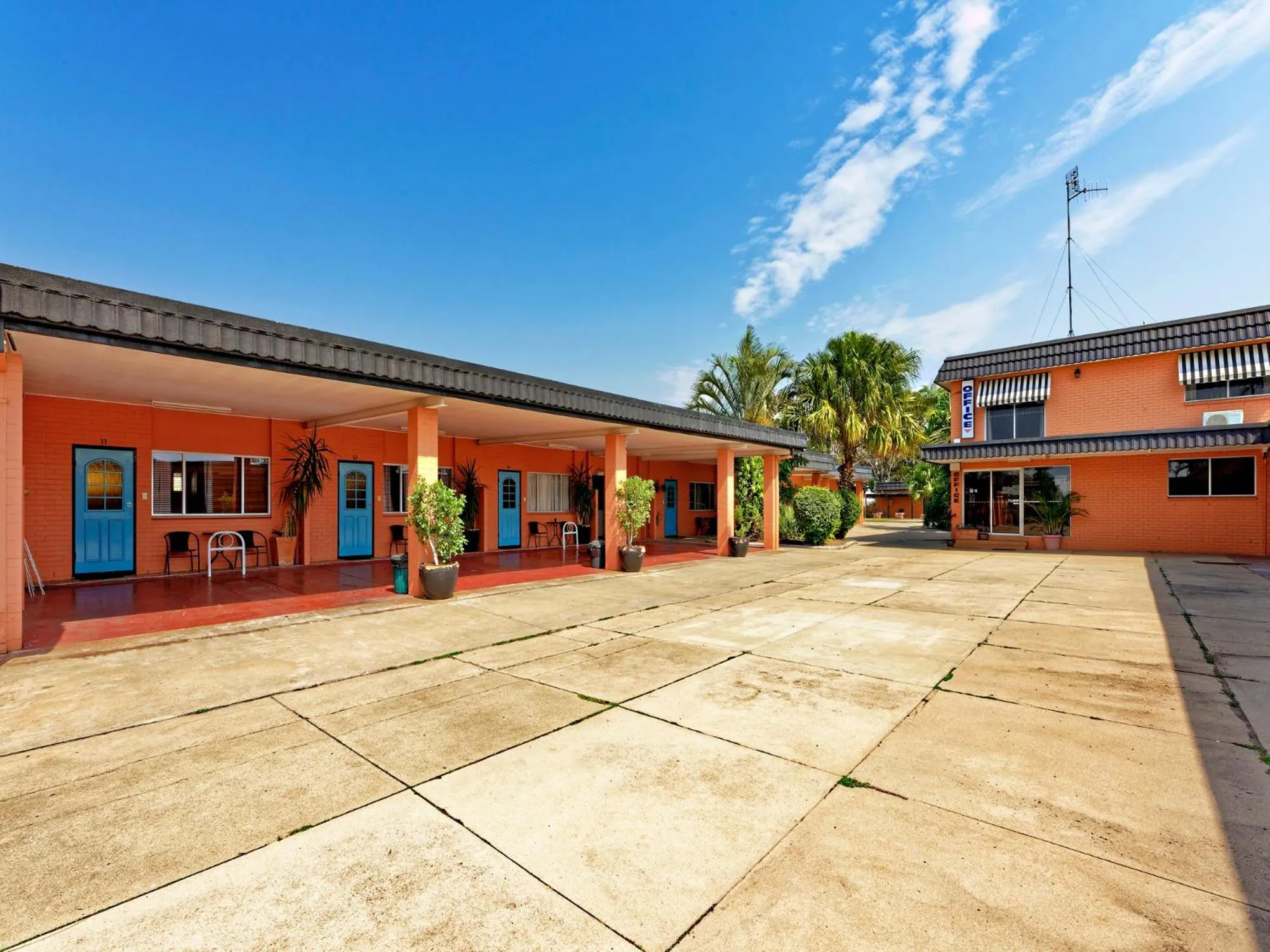 Property building in Riviera Motel Bundaberg