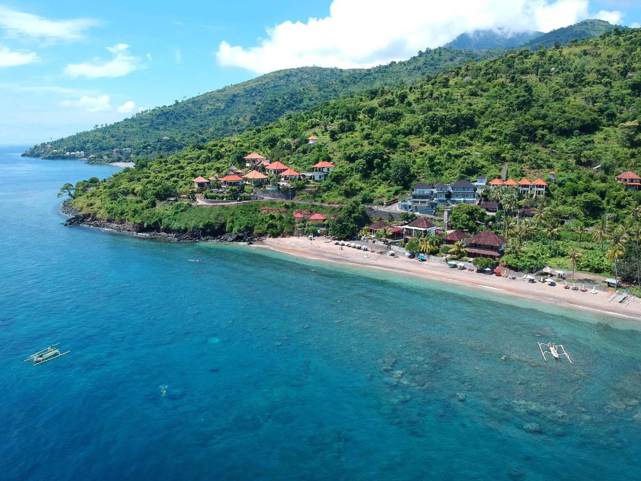 Natural landscape in Vienna Beach Resort