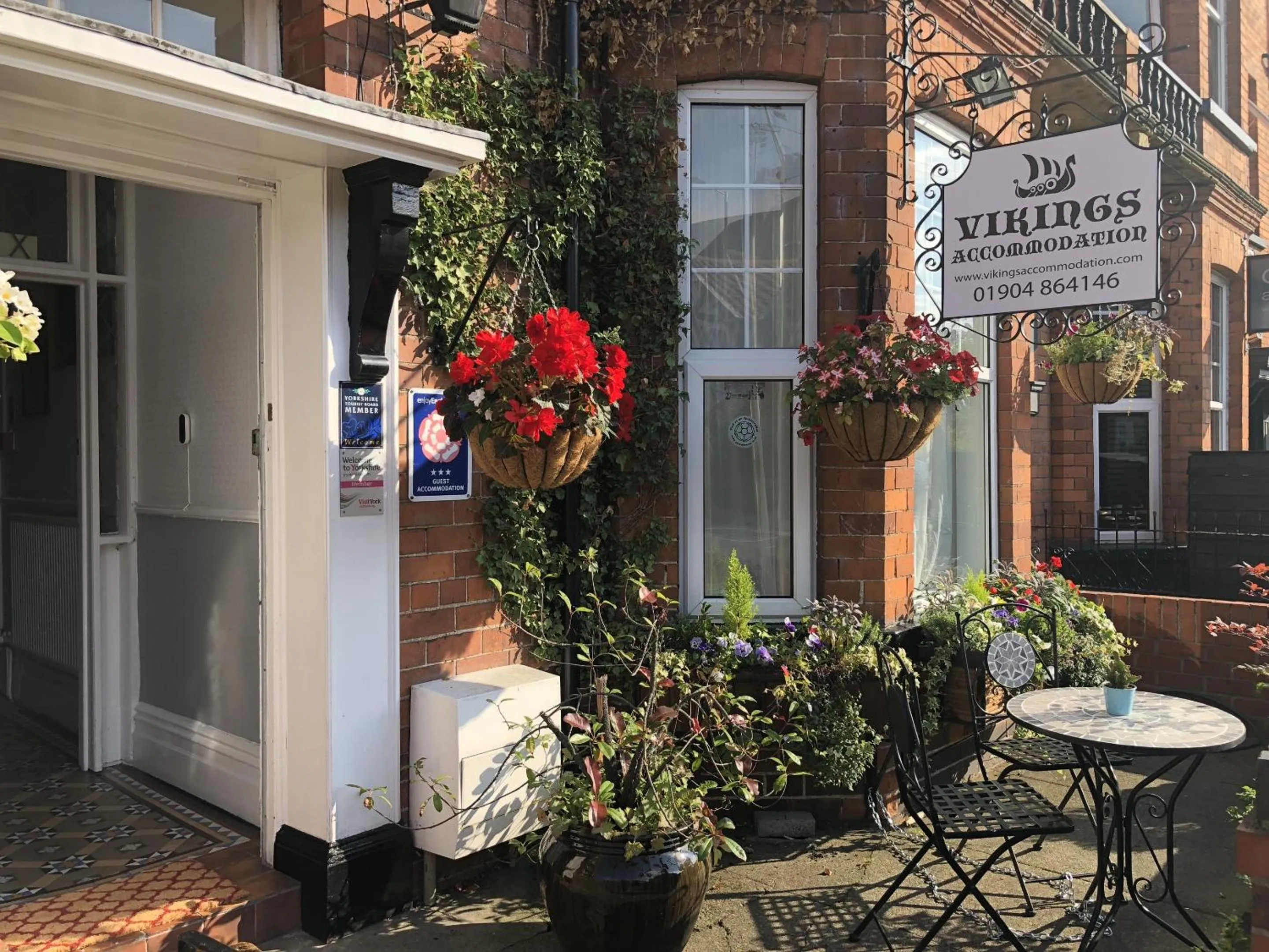 Property building in Vikings Accommodation