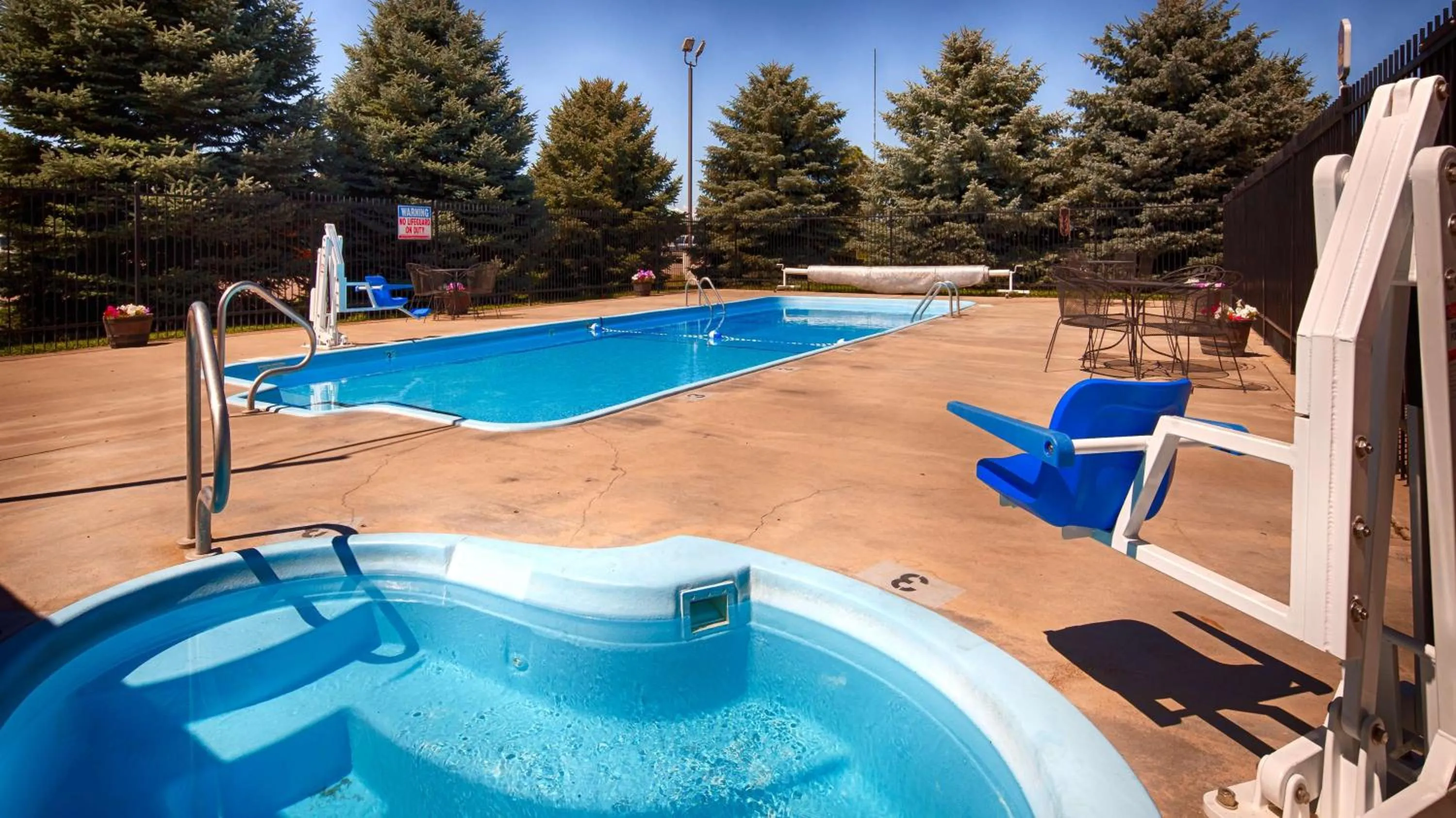 On site in Best Western Torchlite