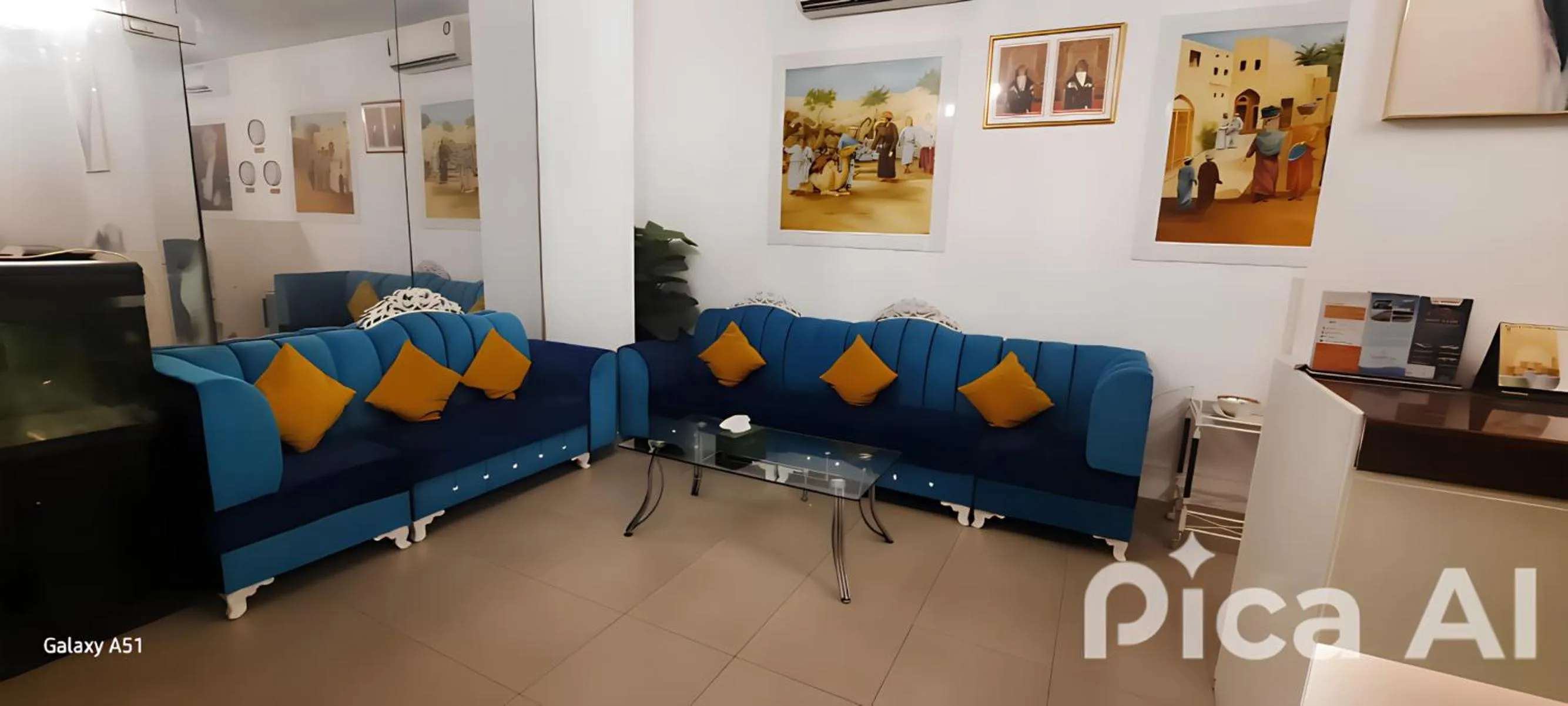 Lobby or reception in Savoy Inn Hotel Apartments