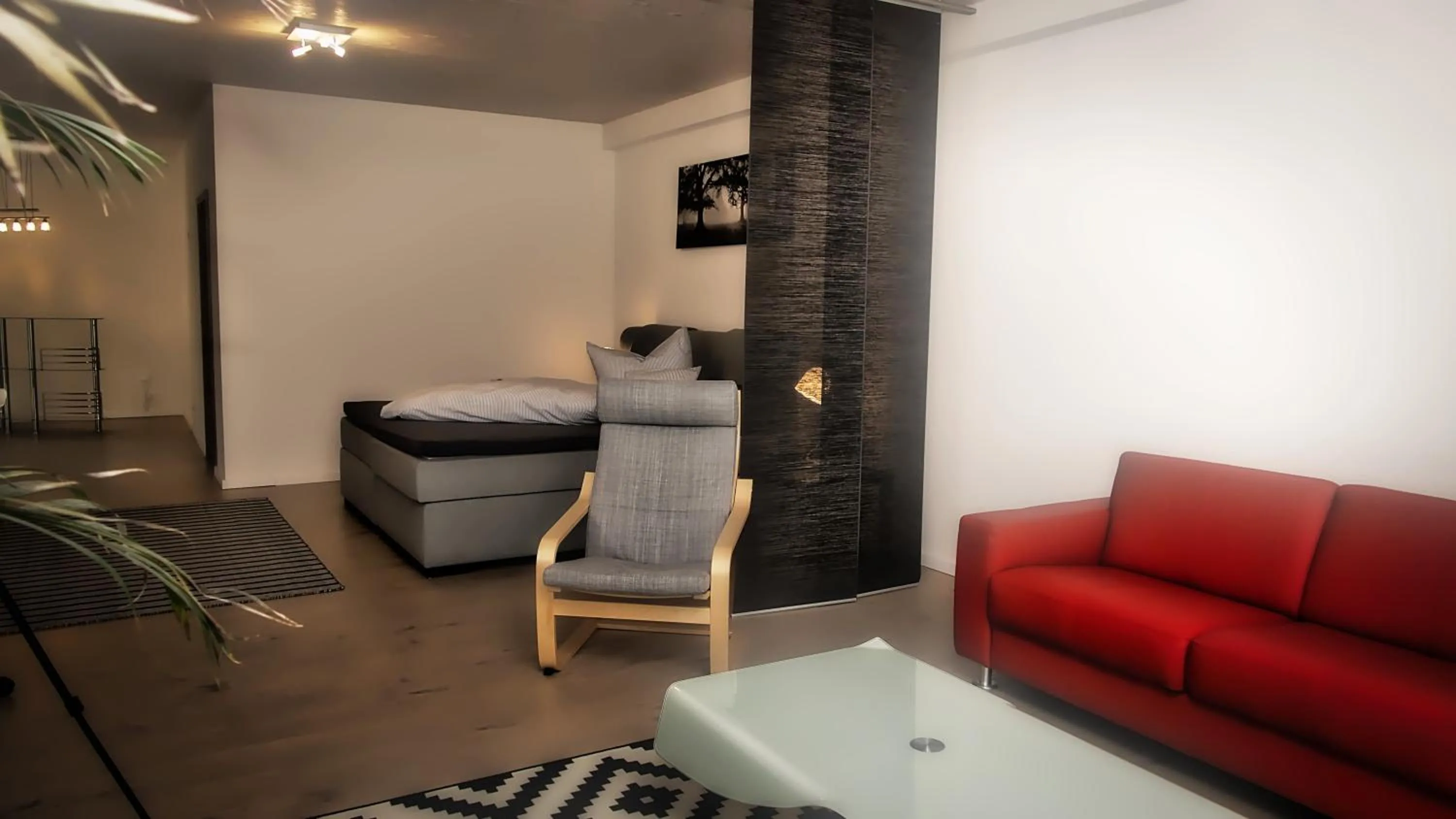 Seating area, Bed in Fritz Hotel & Restaurant KG