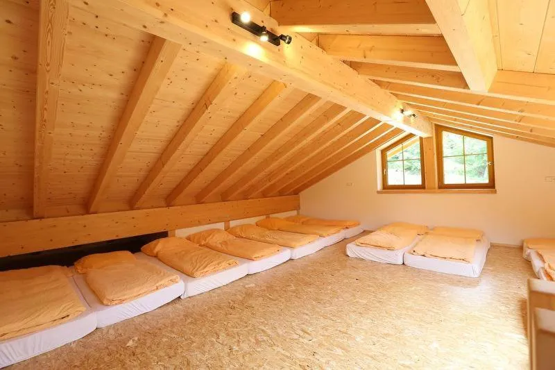 Bed in Erlebnisgastronomie Lochmuhle