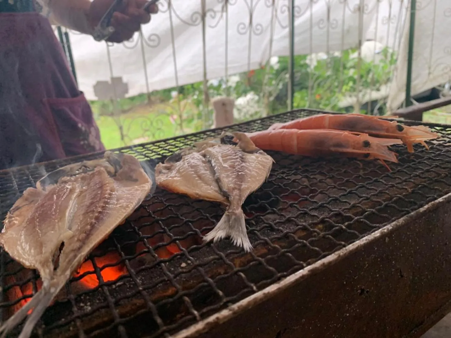BBQ facilities in Pension Izukogen