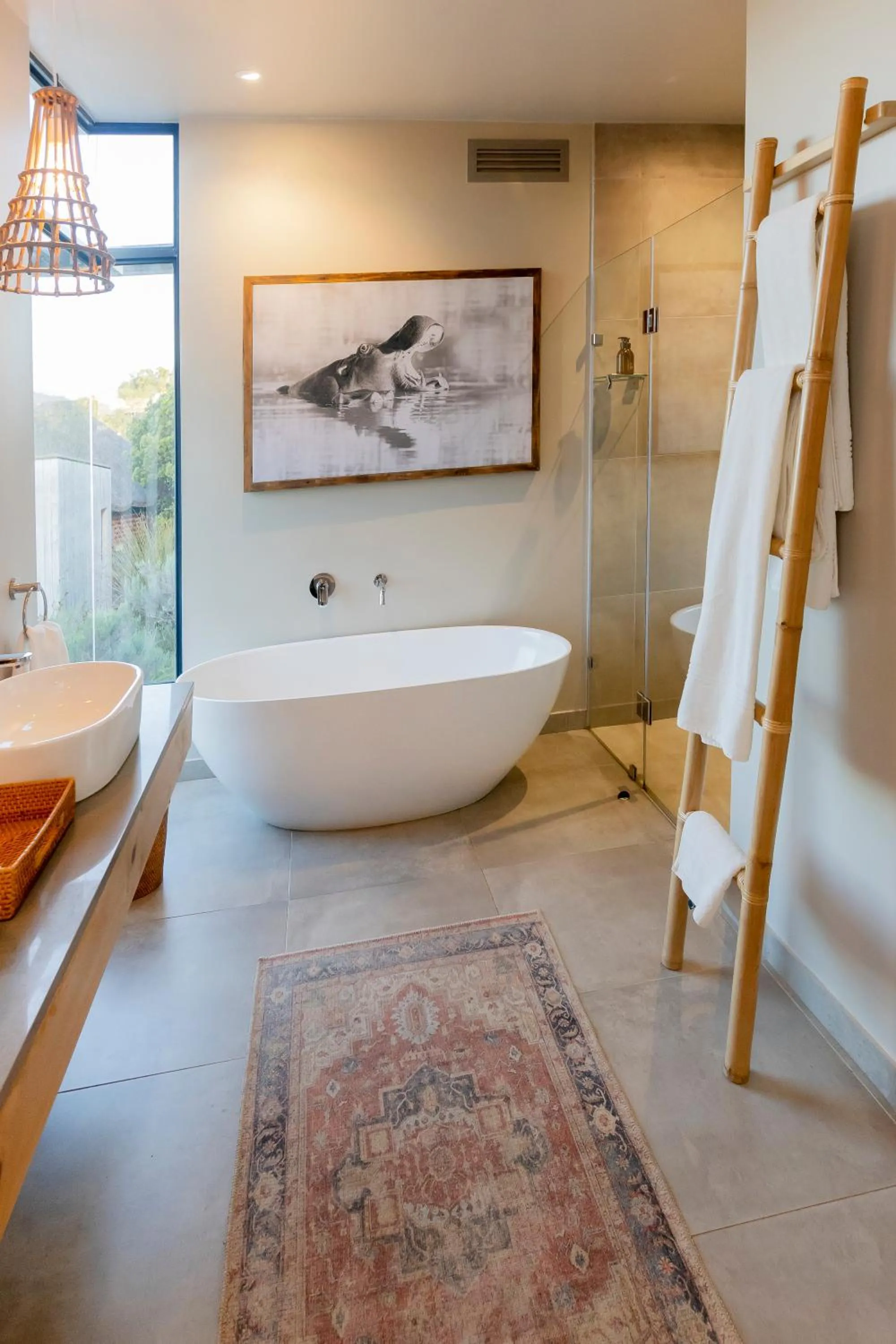 Bath in Garden Route Game Lodge