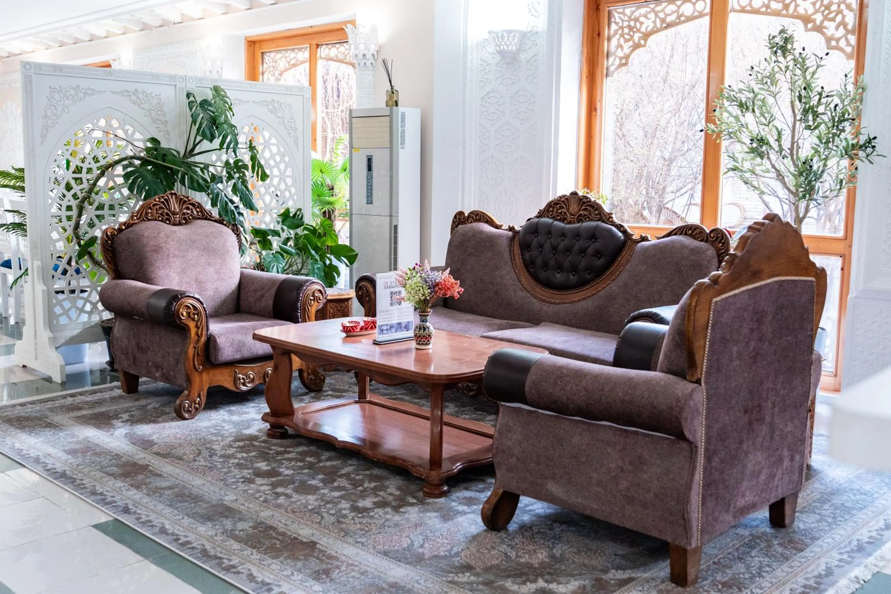 Living room in Hotel Caravan Serail