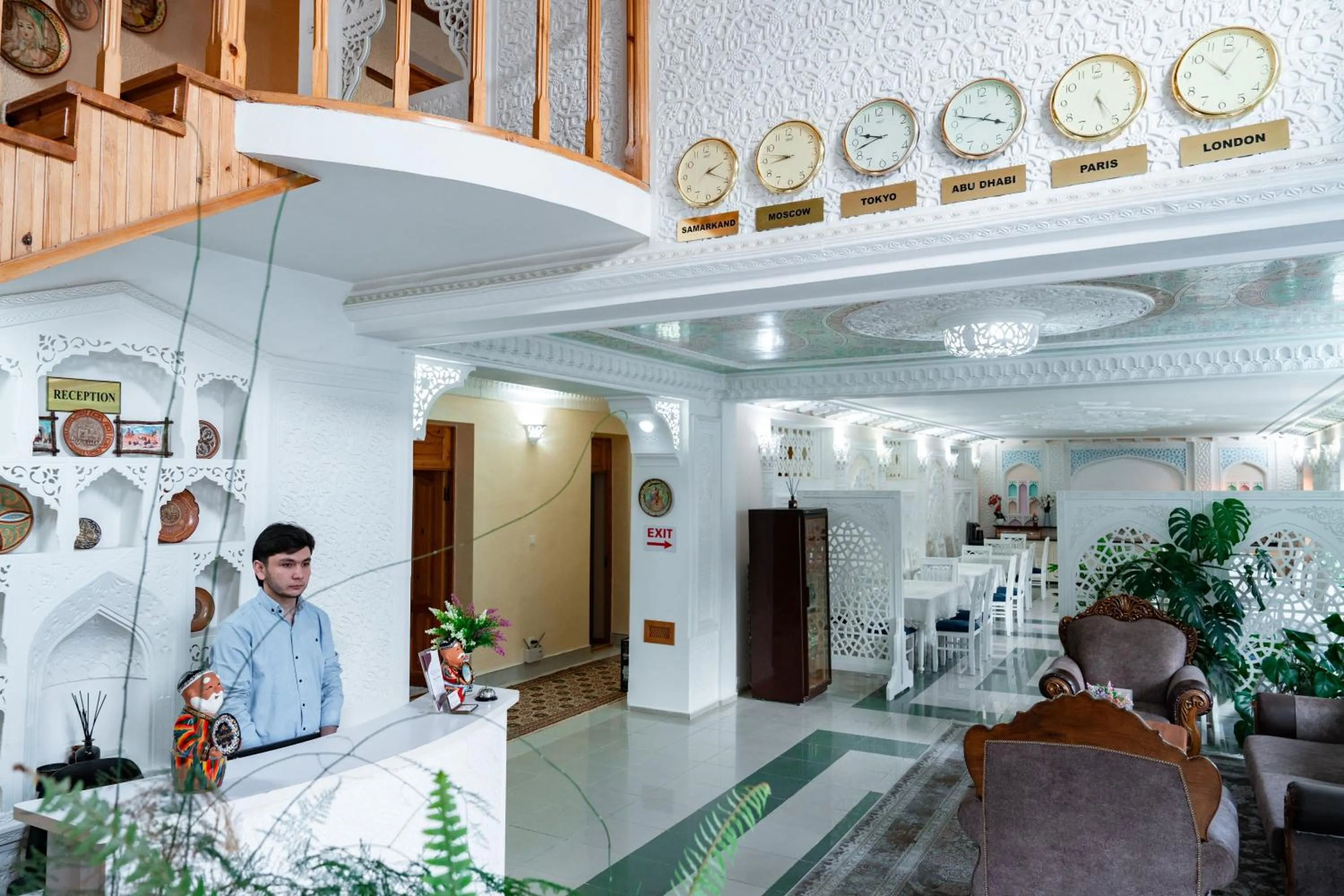 Living room in Hotel Caravan Serail