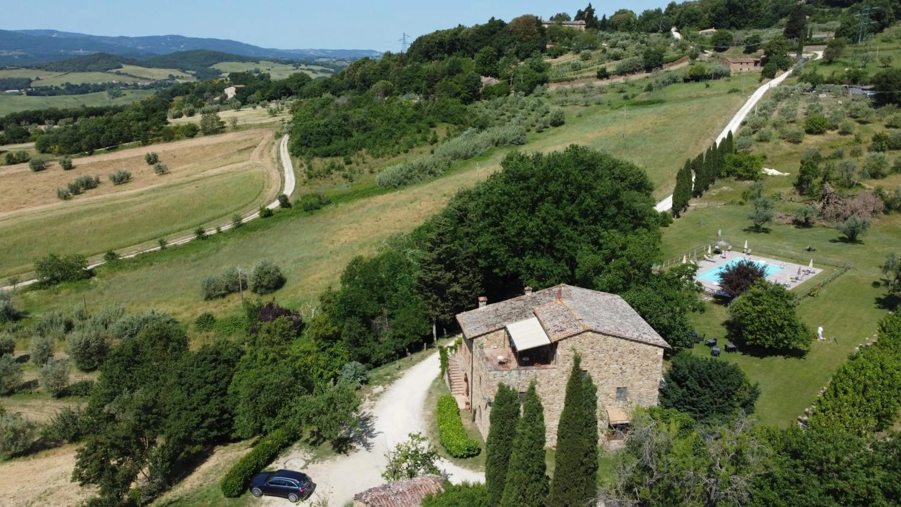 Bird's eye view in Hotel Giogliano
