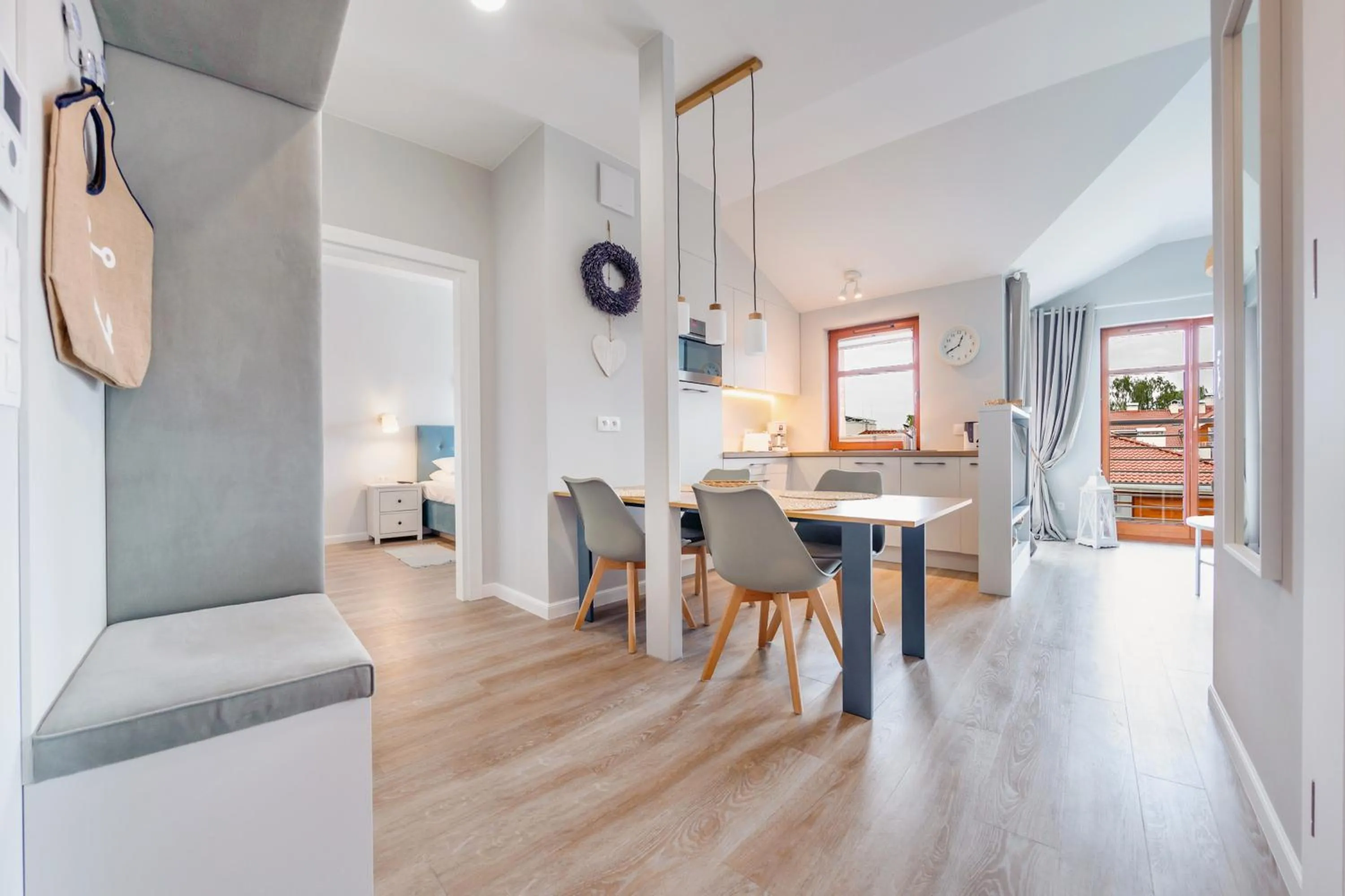 Kitchen or kitchenette in Neptun Park, Sun & Snow