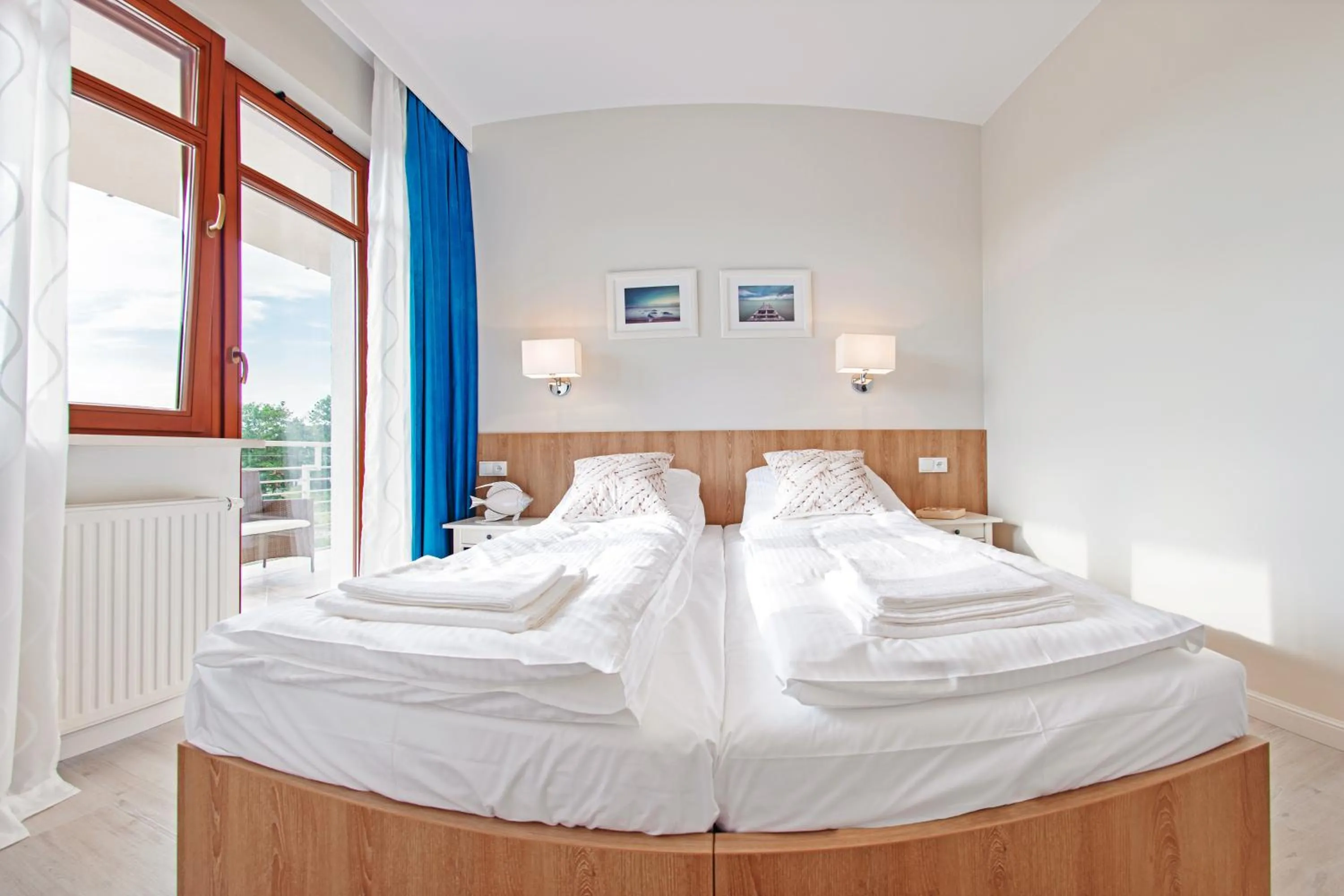 Bed in Neptun Park, Sun & Snow