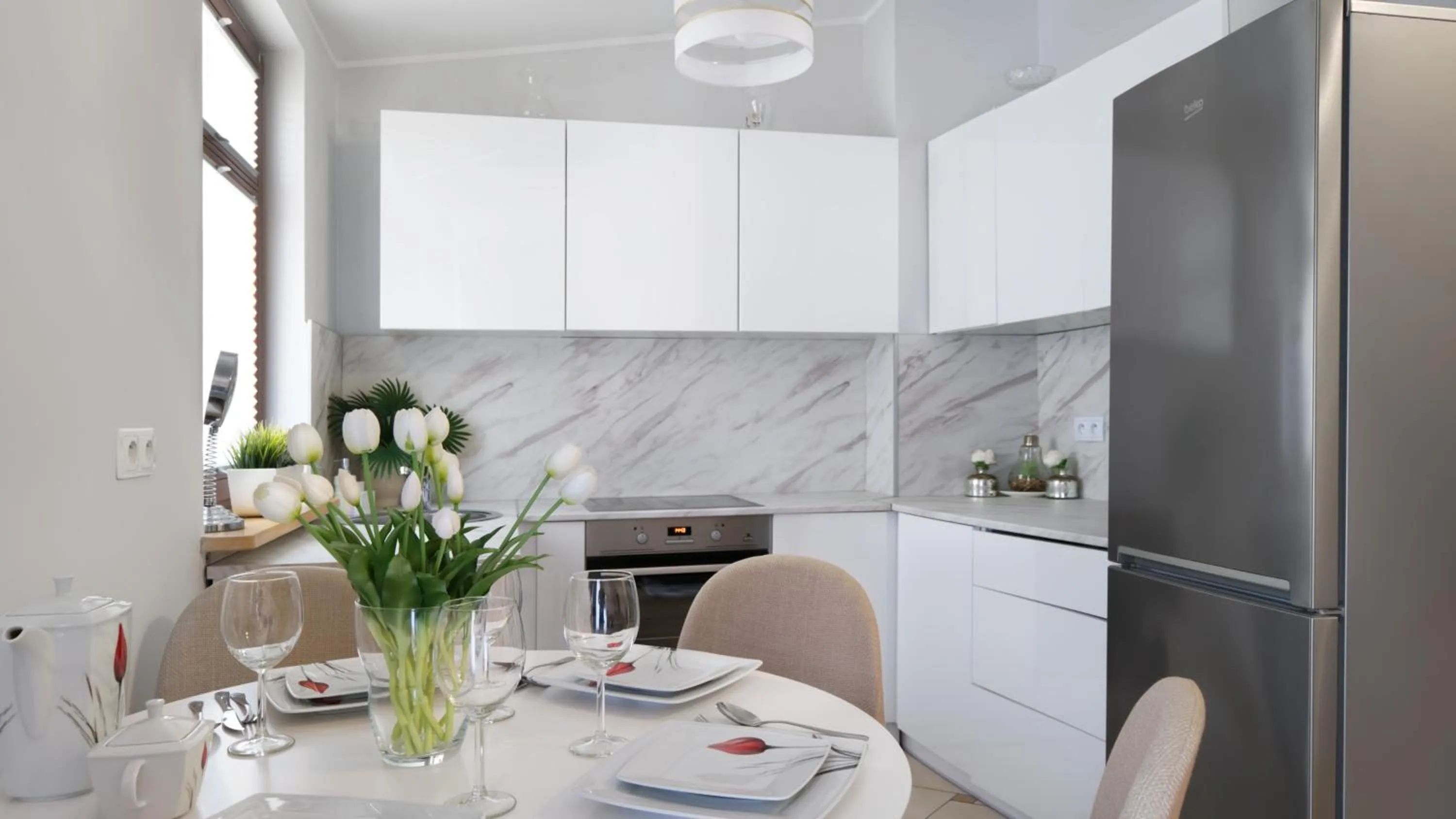 Kitchen or kitchenette in Neptun Park, Sun & Snow