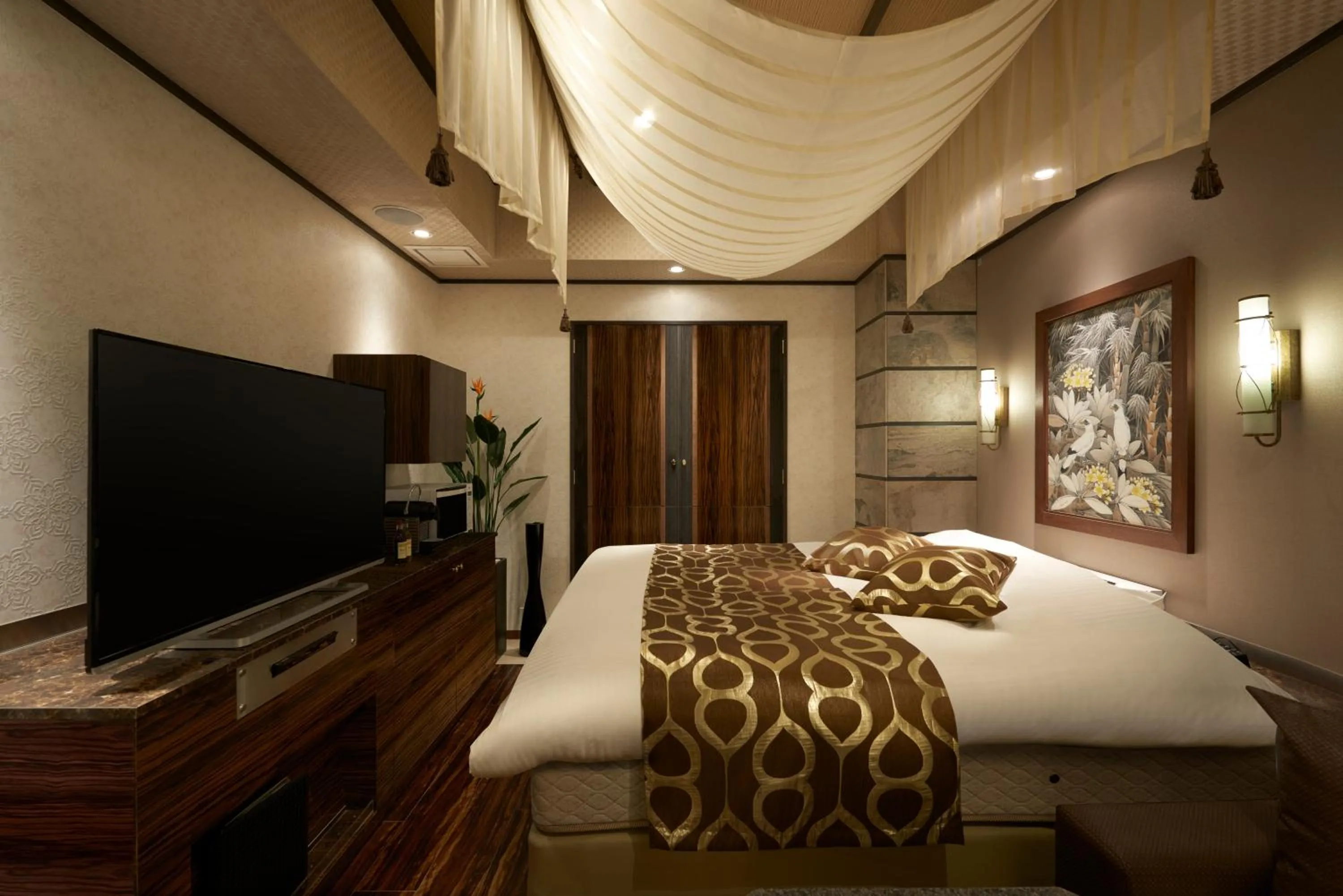 Bed in HOTEL EXE (Adult Only)