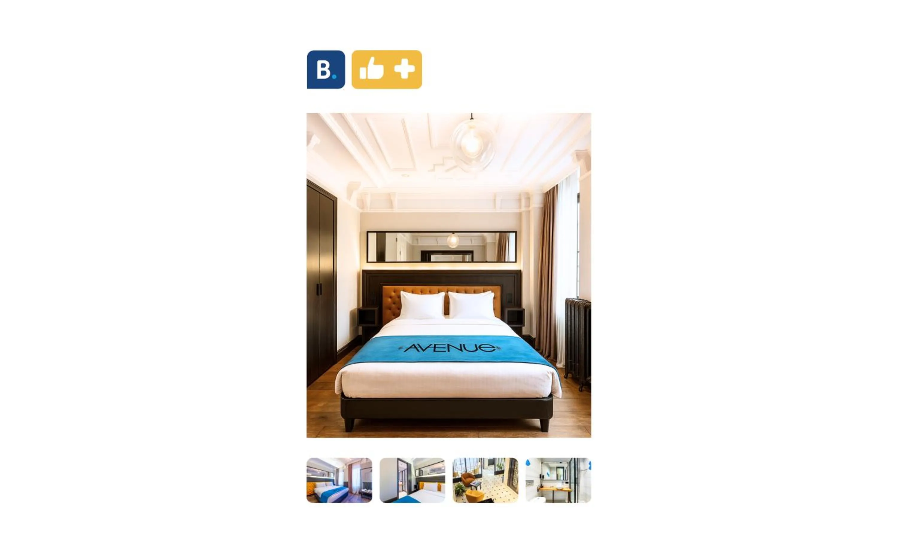 Bed in Taksim Avenue