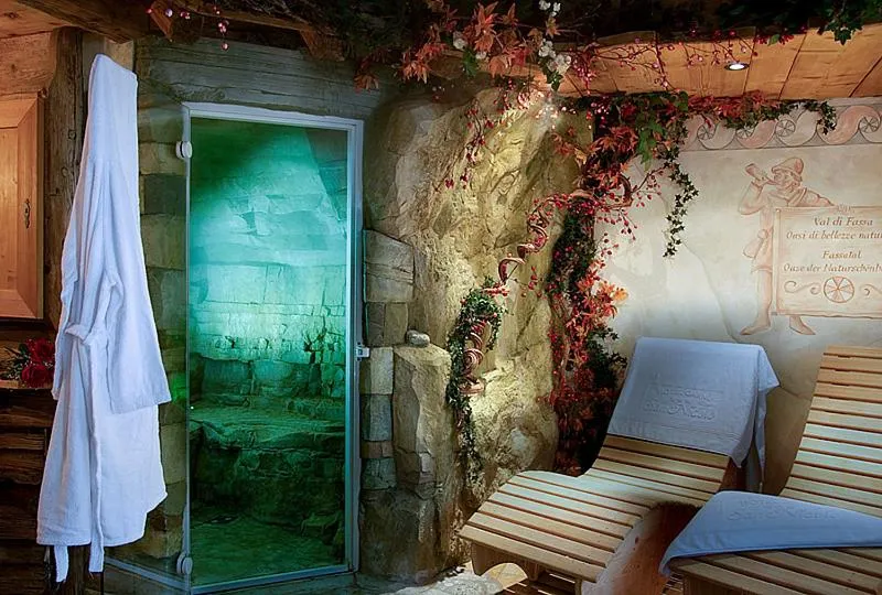 Spa and wellness centre/facilities in Hotel Garni San Nicolò