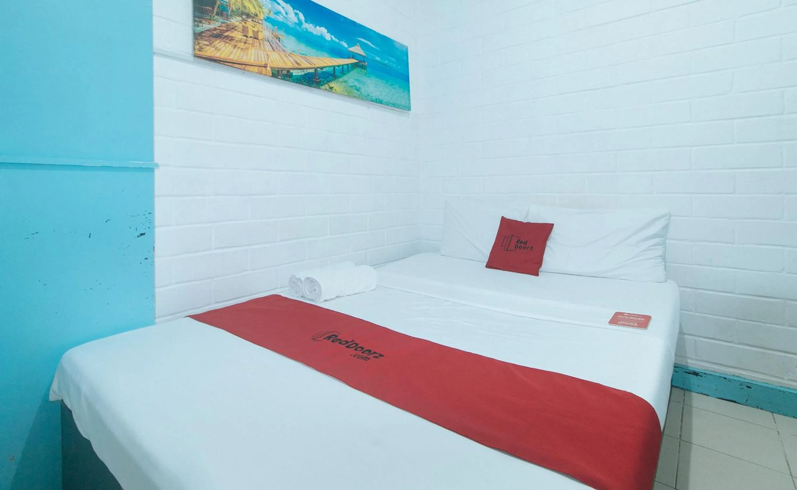 Bed in RedDoorz at La Maria Pension And Tourist Inn