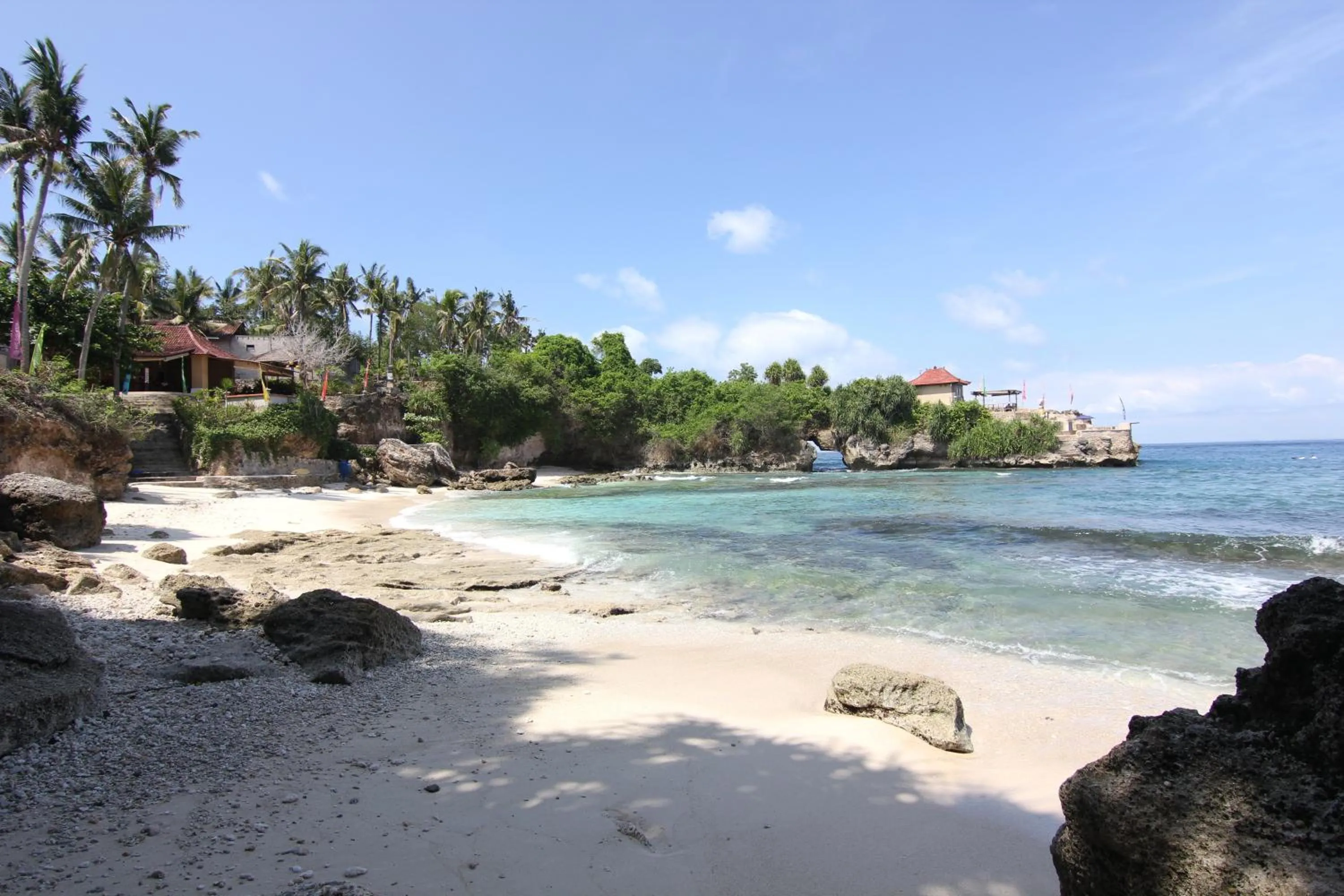 Beach in Secret Point Huts