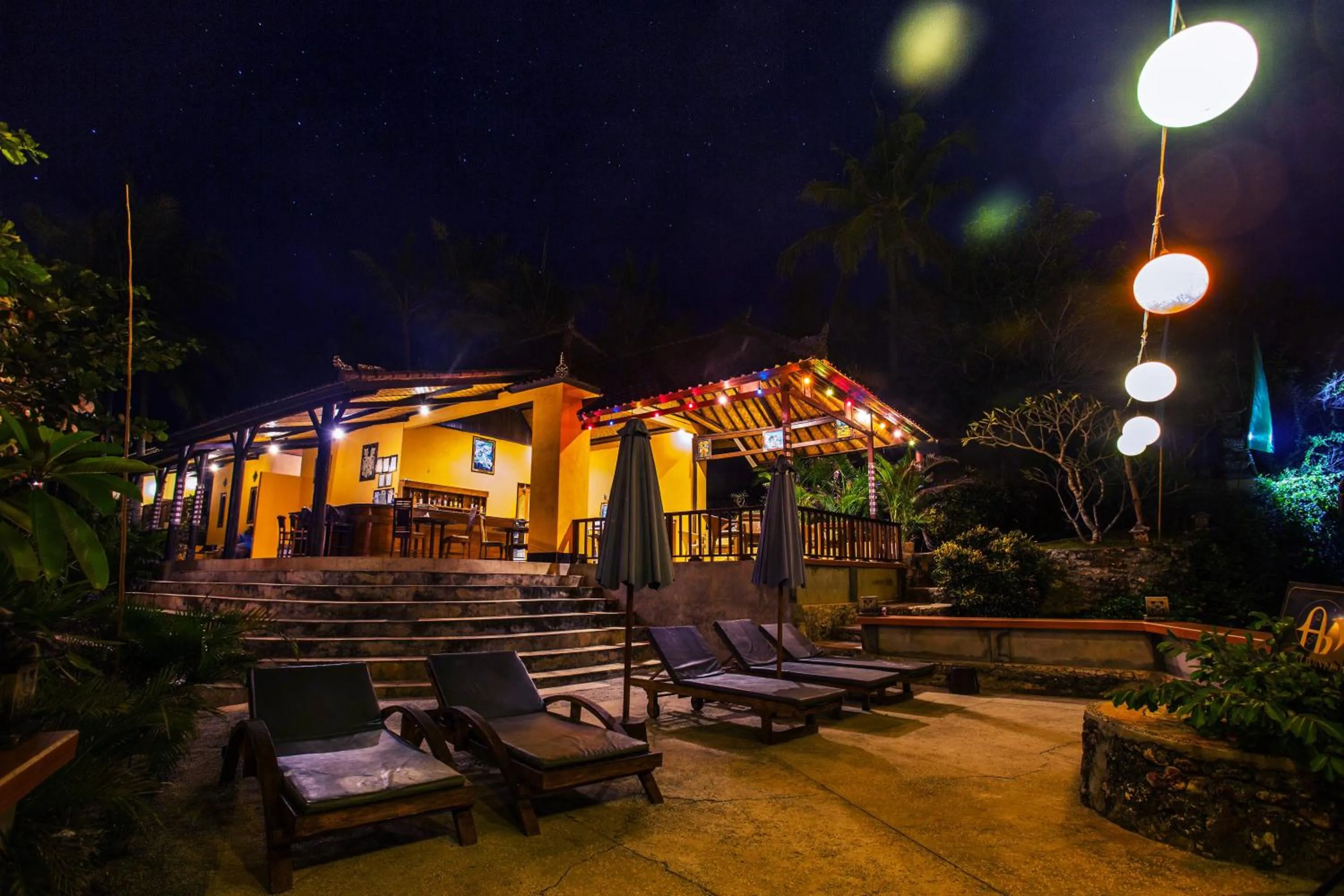 Restaurant/places to eat in Secret Point Huts