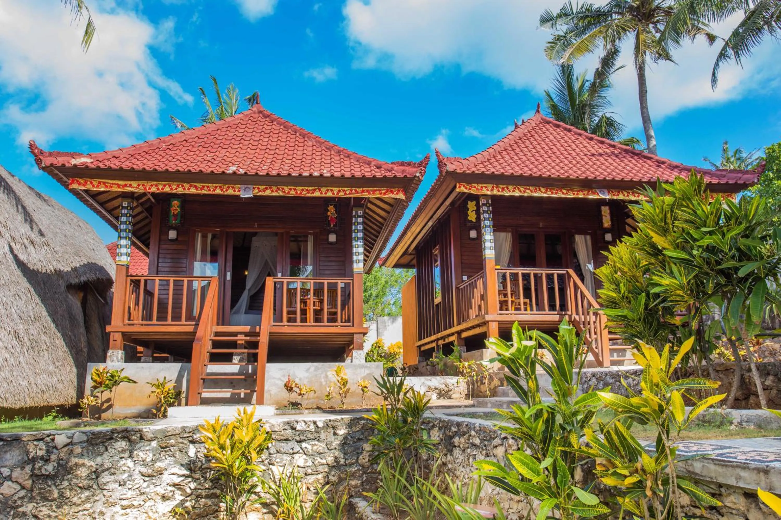 Balcony/Terrace in Secret Point Huts