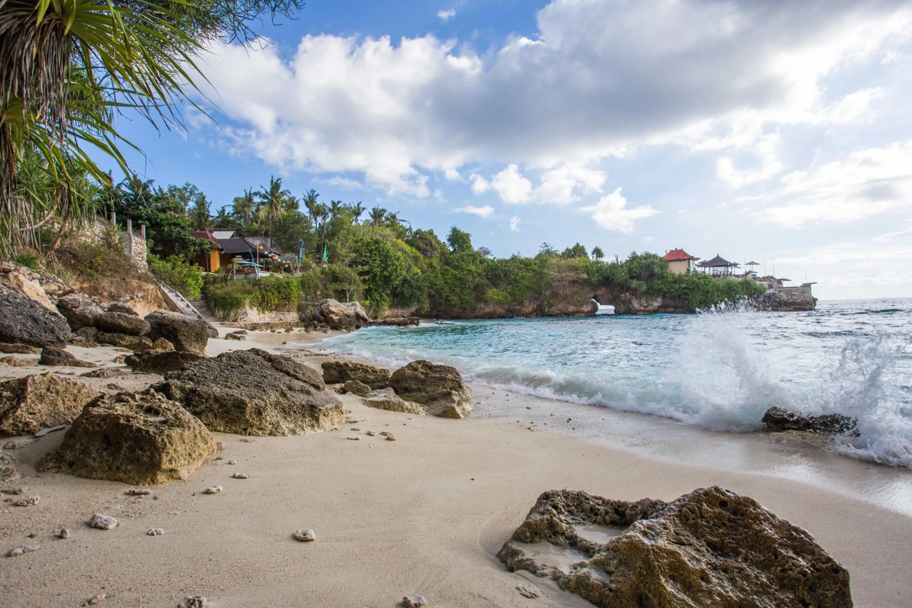 Beach in Secret Point Huts
