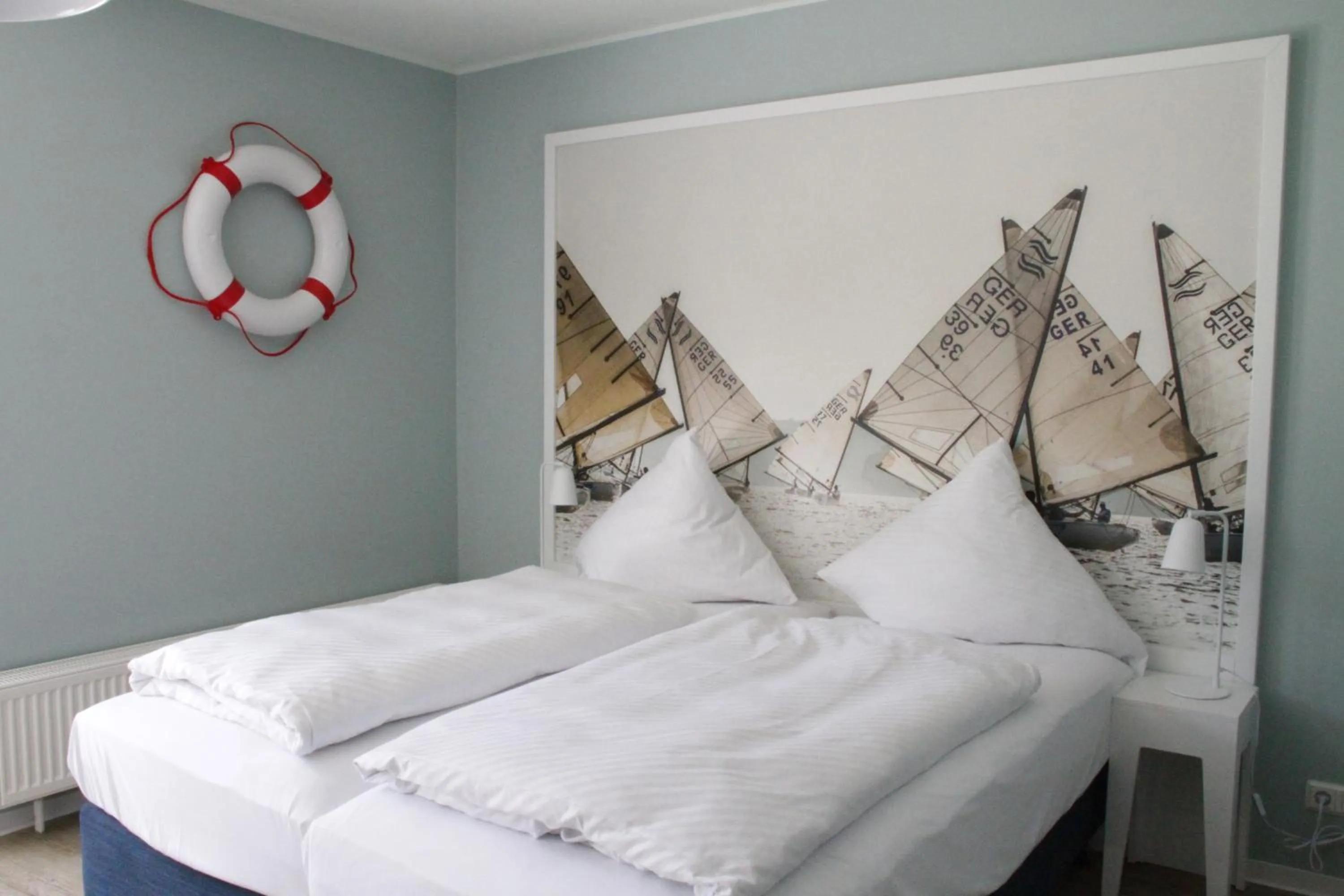 Photo of the whole room, Bed in Havelhotel