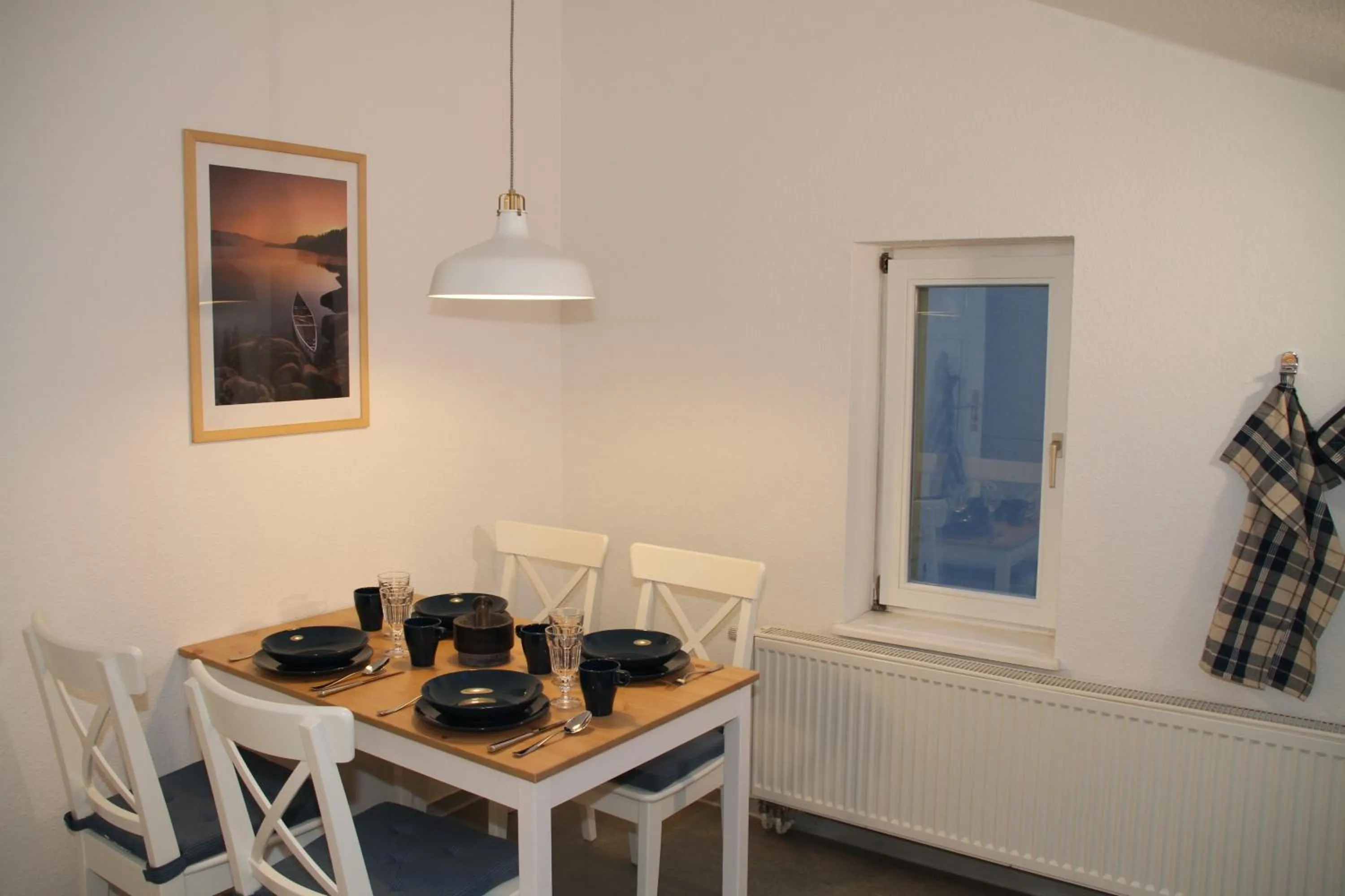 Kitchen or kitchenette in Havelhotel