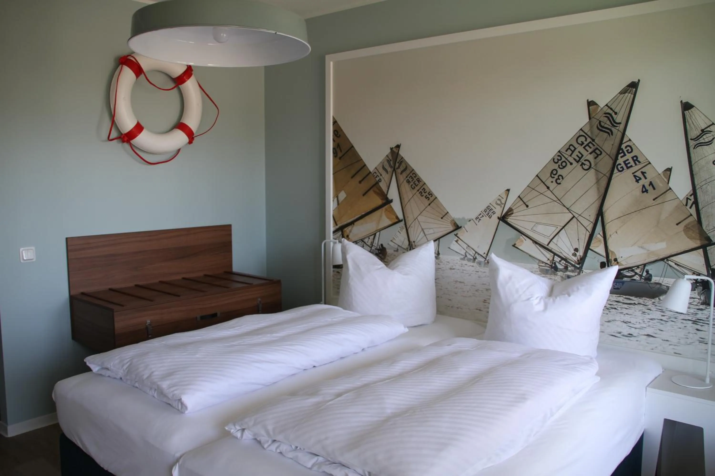 Photo of the whole room, Bed in Havelhotel