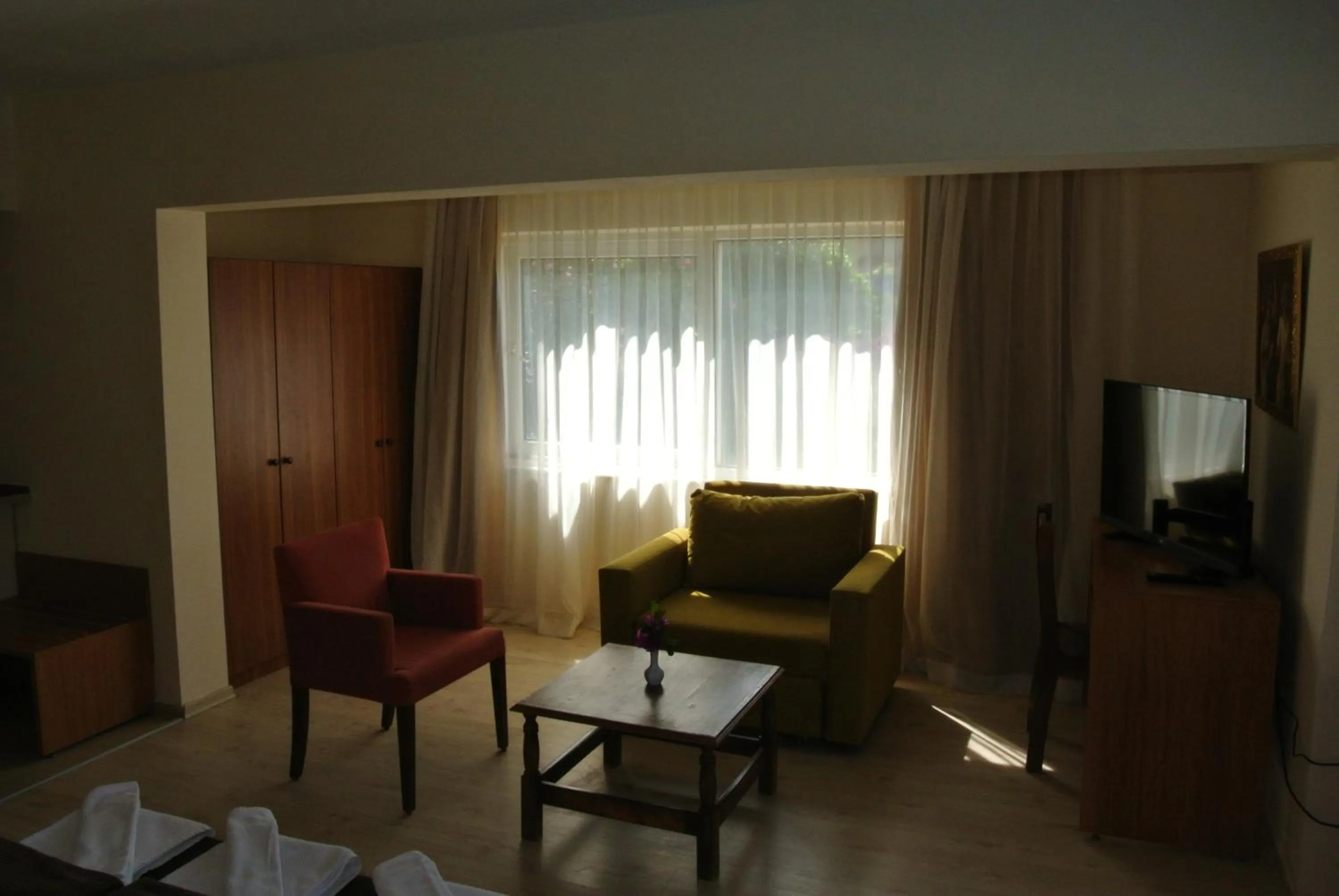 Seating area in Begonville Hotel