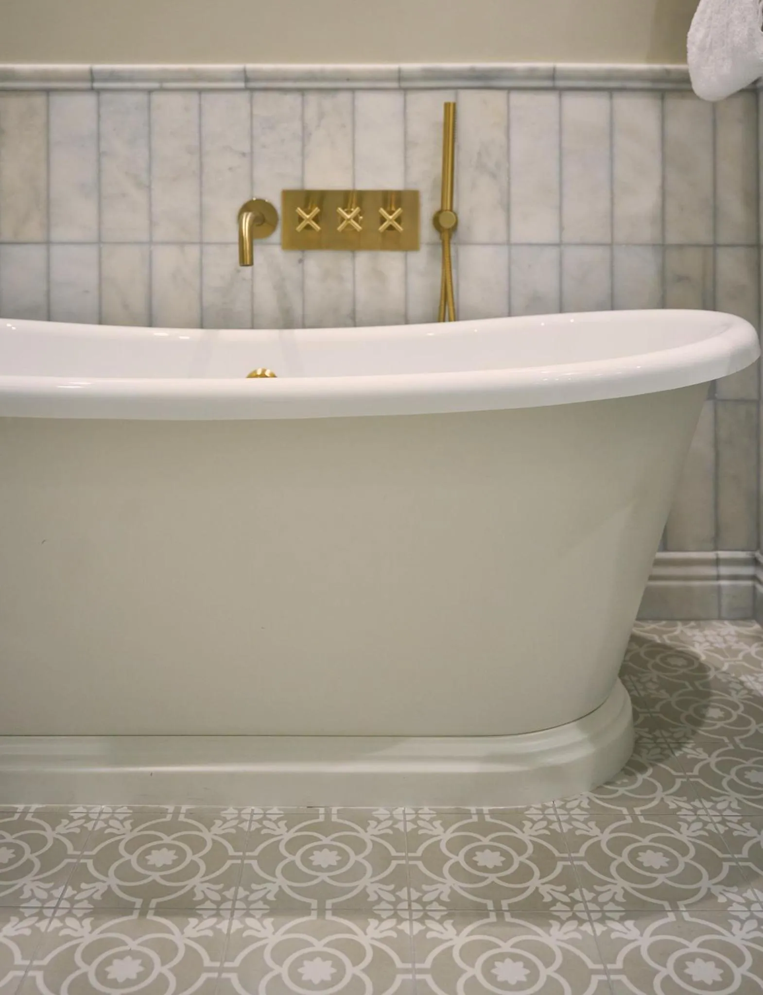 Bathroom in The Tophams Hotel